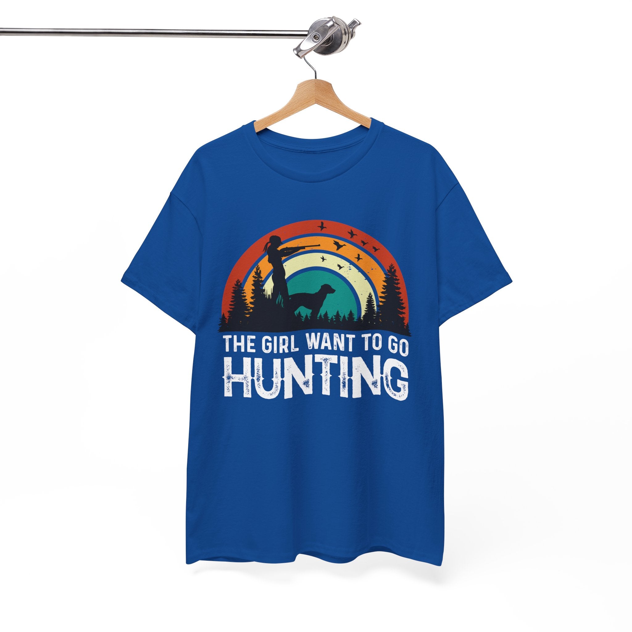 Retro Hunter Shirt – Birds & Pines | Gallory Hive