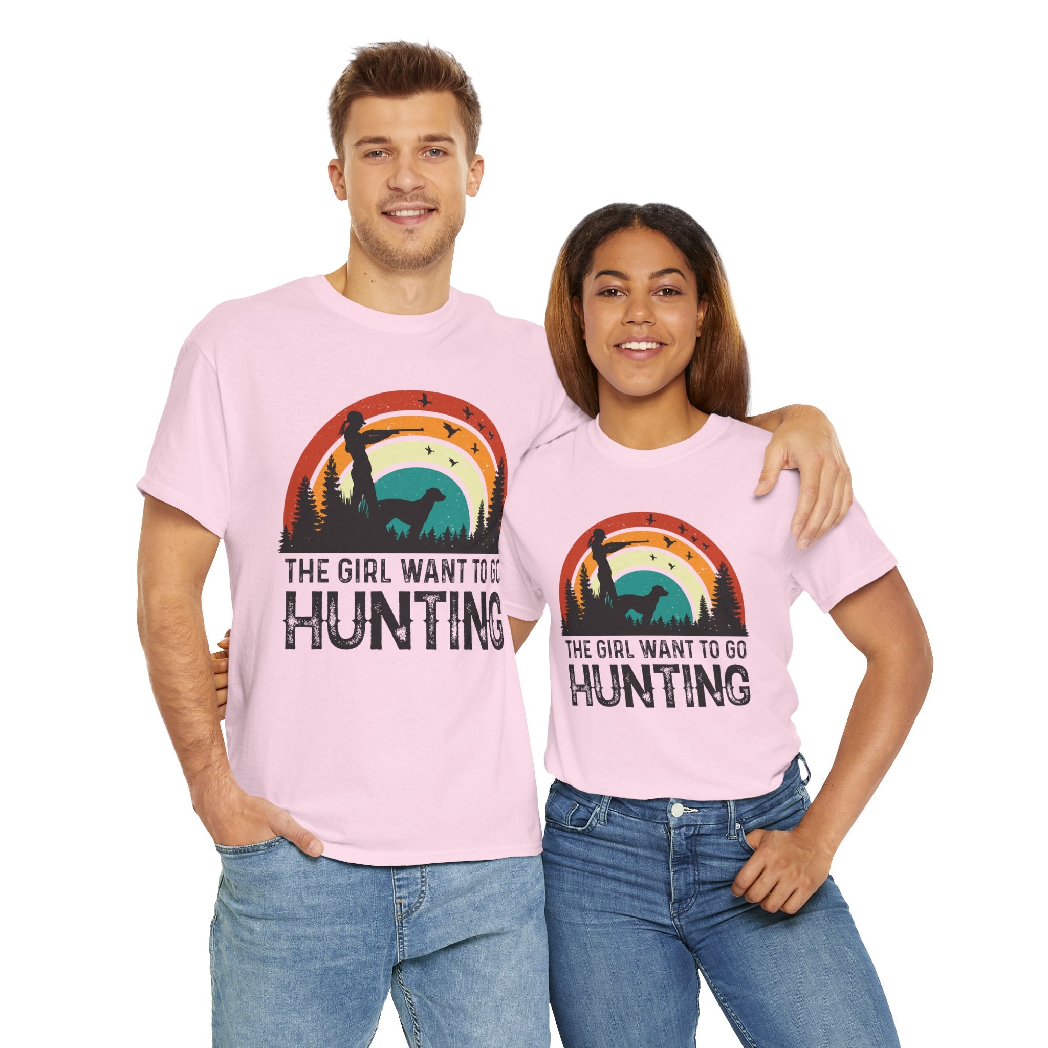 Retro Hunter Shirt – Birds & Pines