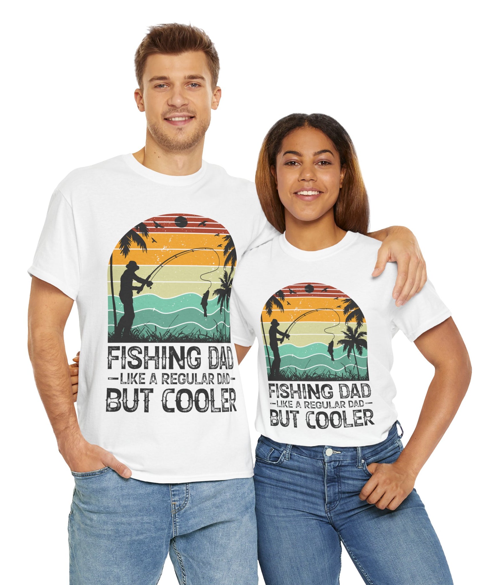 Minimalist Tropical Fishing Tee