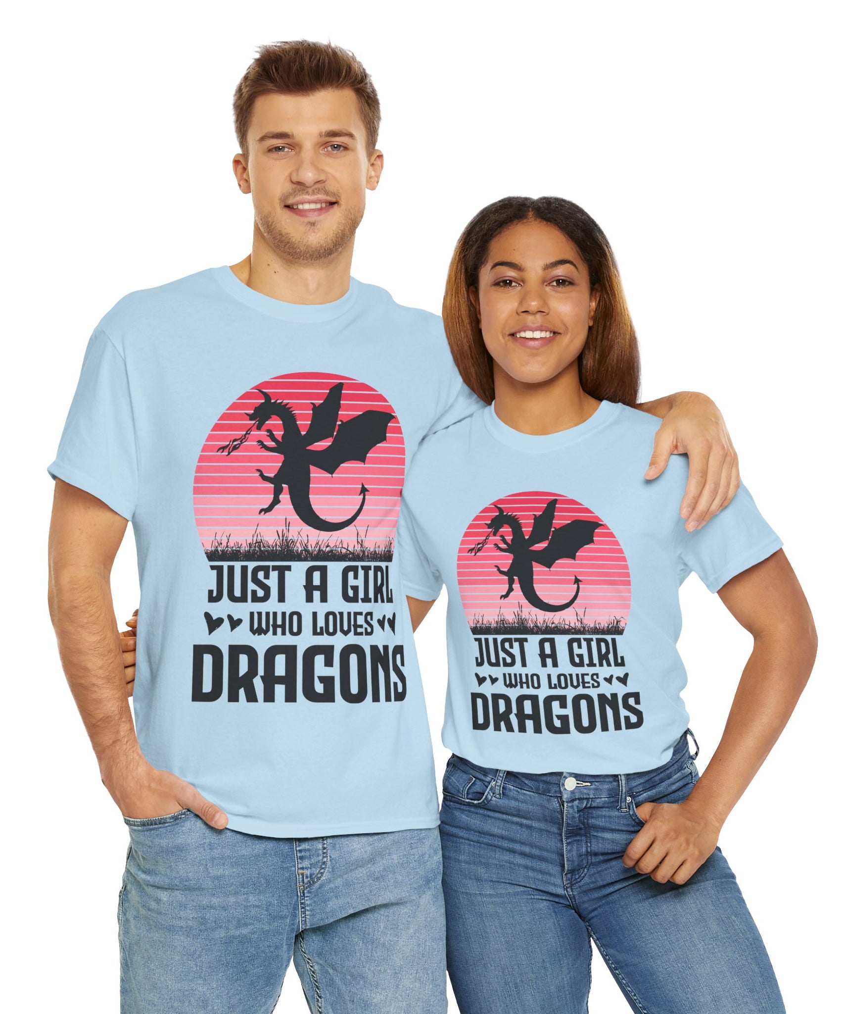 Retro Fire-Breathing Dragon Tee