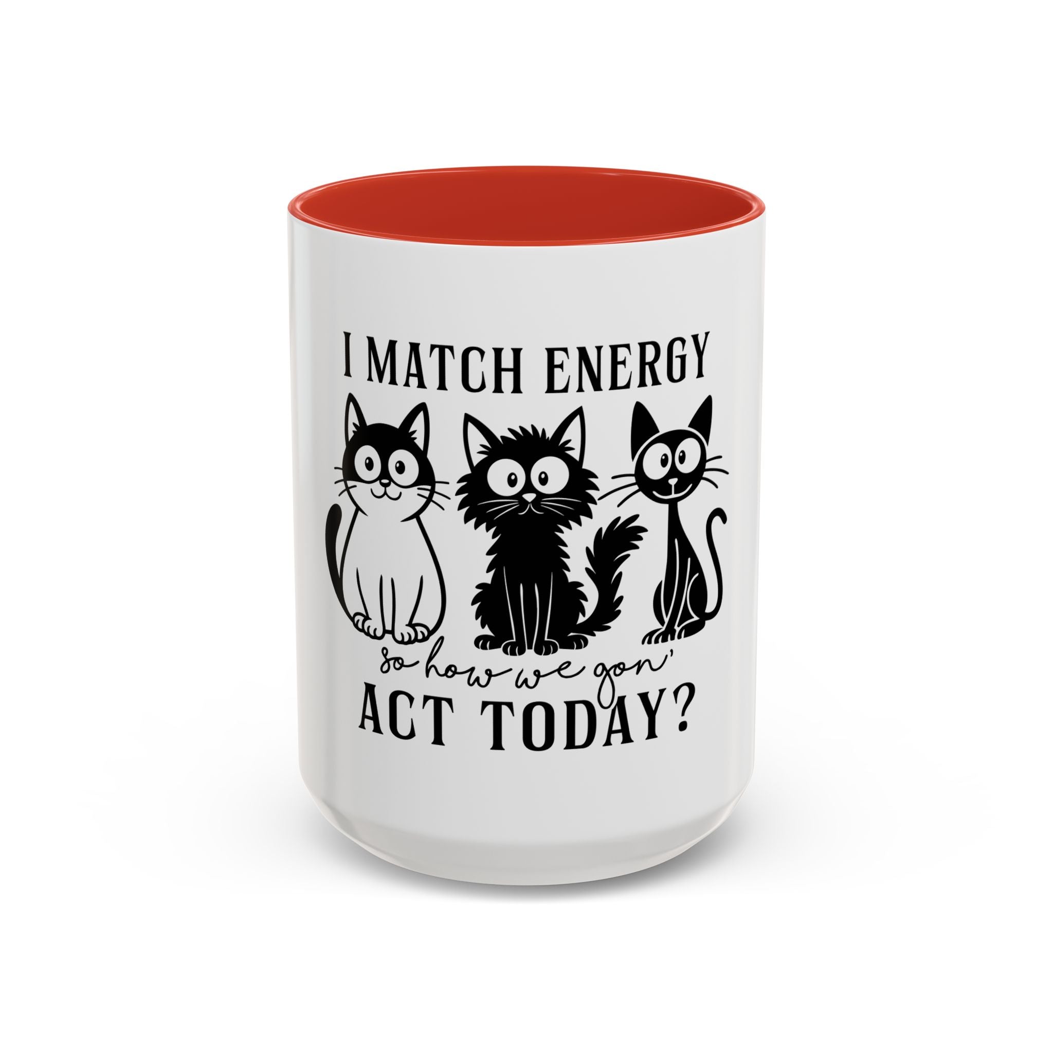 Quirky Cat Coffee Mug, Fun Kitty Mug for Cat Lovers, Gift for Pet Owners, Unique Cat-Themed Drinkware, Cute Cat Lover Present