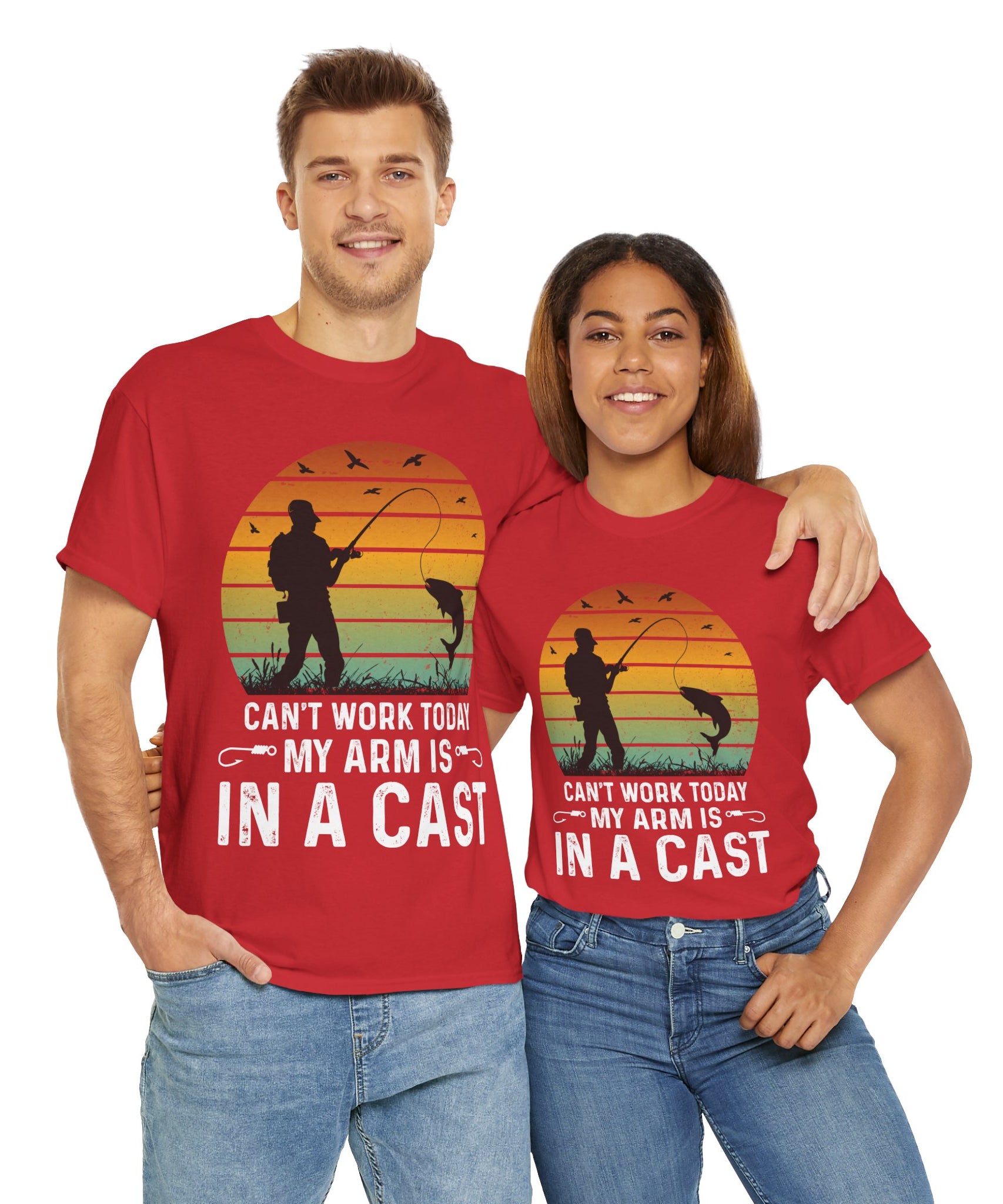 Retro Fisherman Humor Shirt