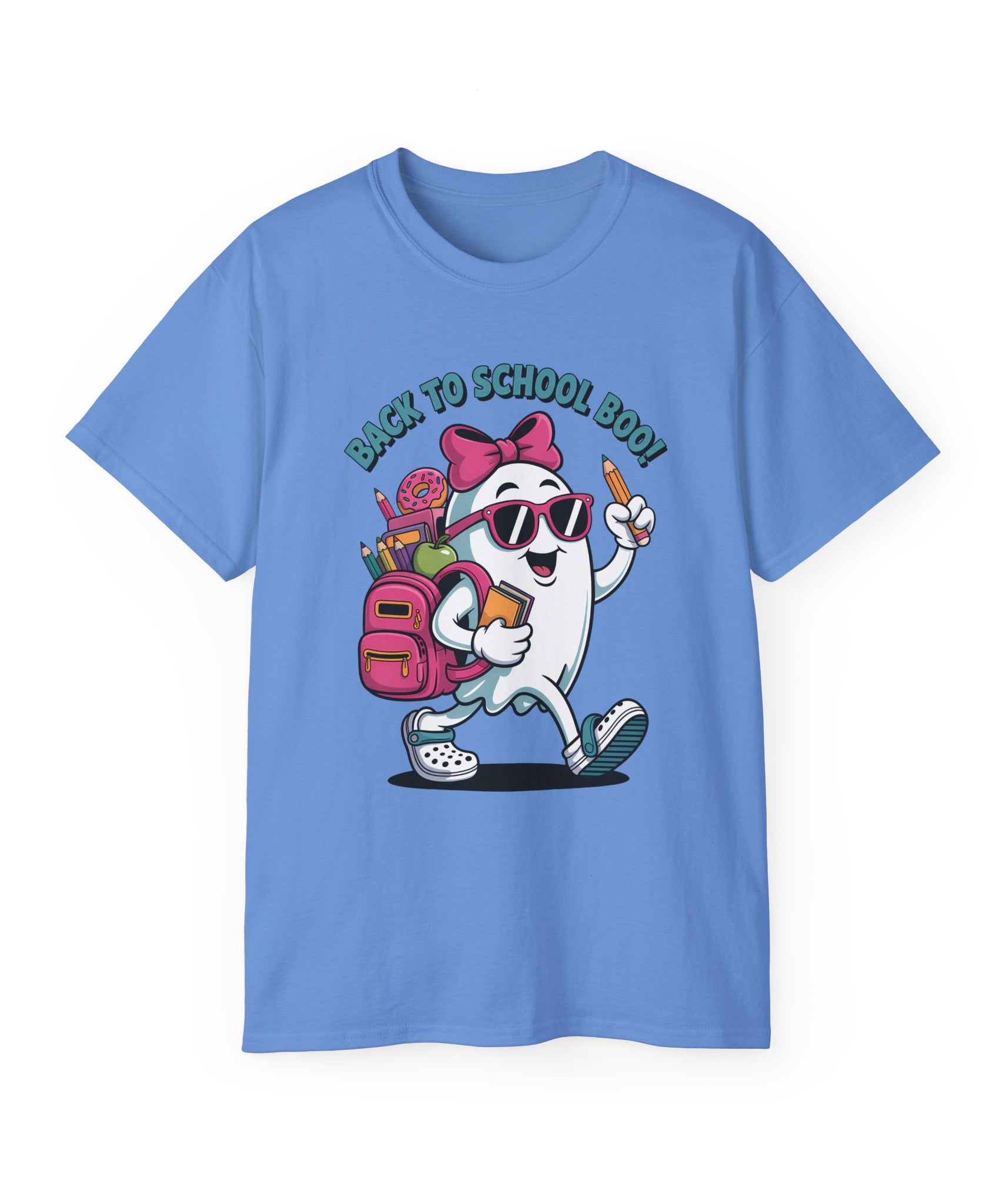 Back to School Boo! T-Shirt with Ghost