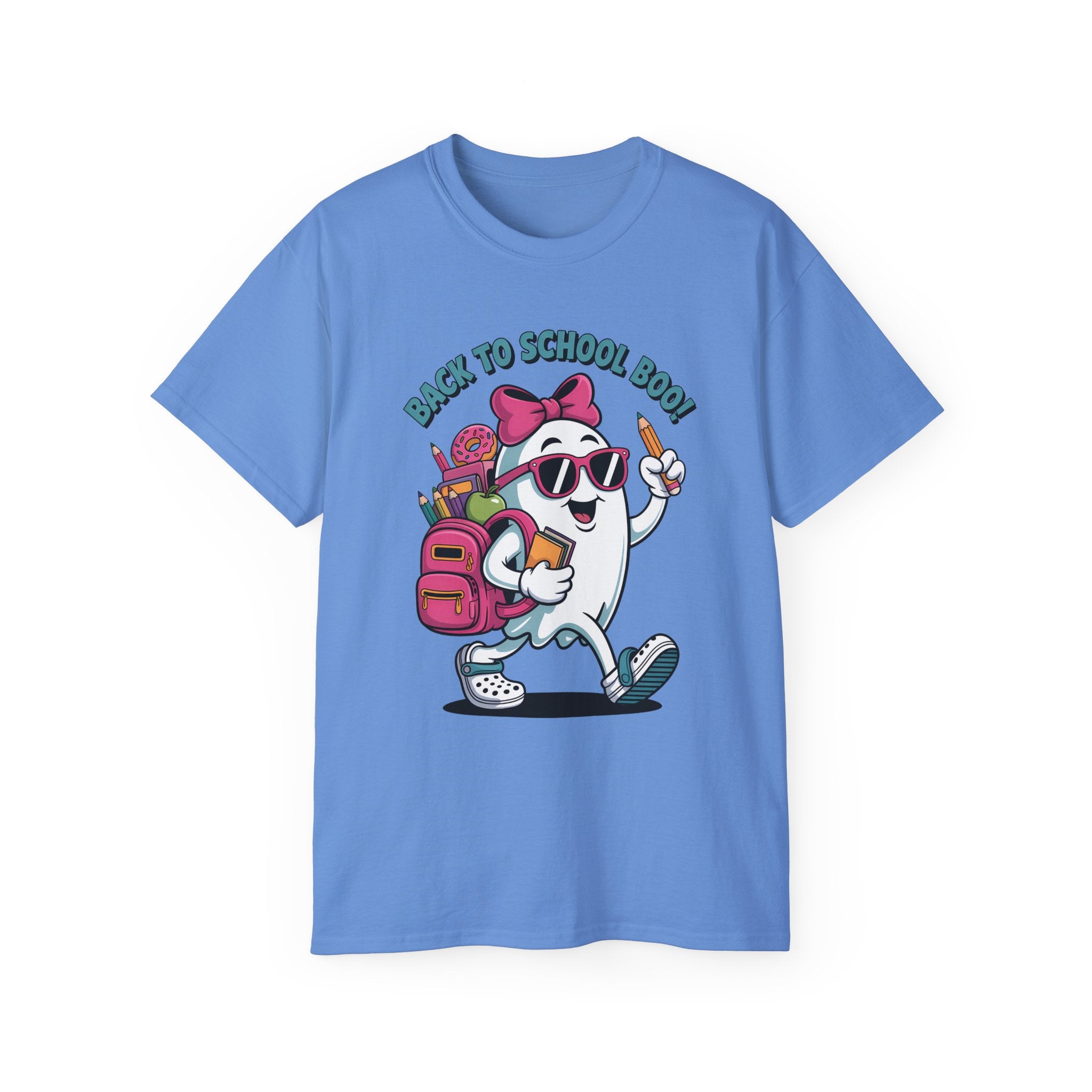 Back to School Boo! T-Shirt with Ghost