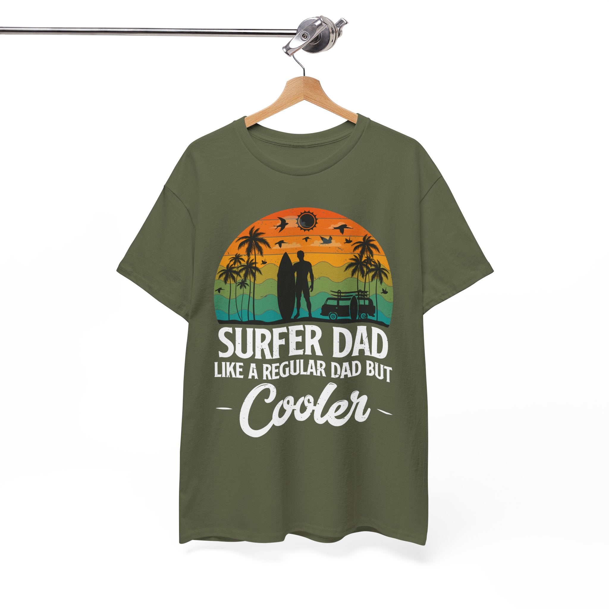 Vintage Surf Van & Palm Tree T-Shirt | Gallory Hive