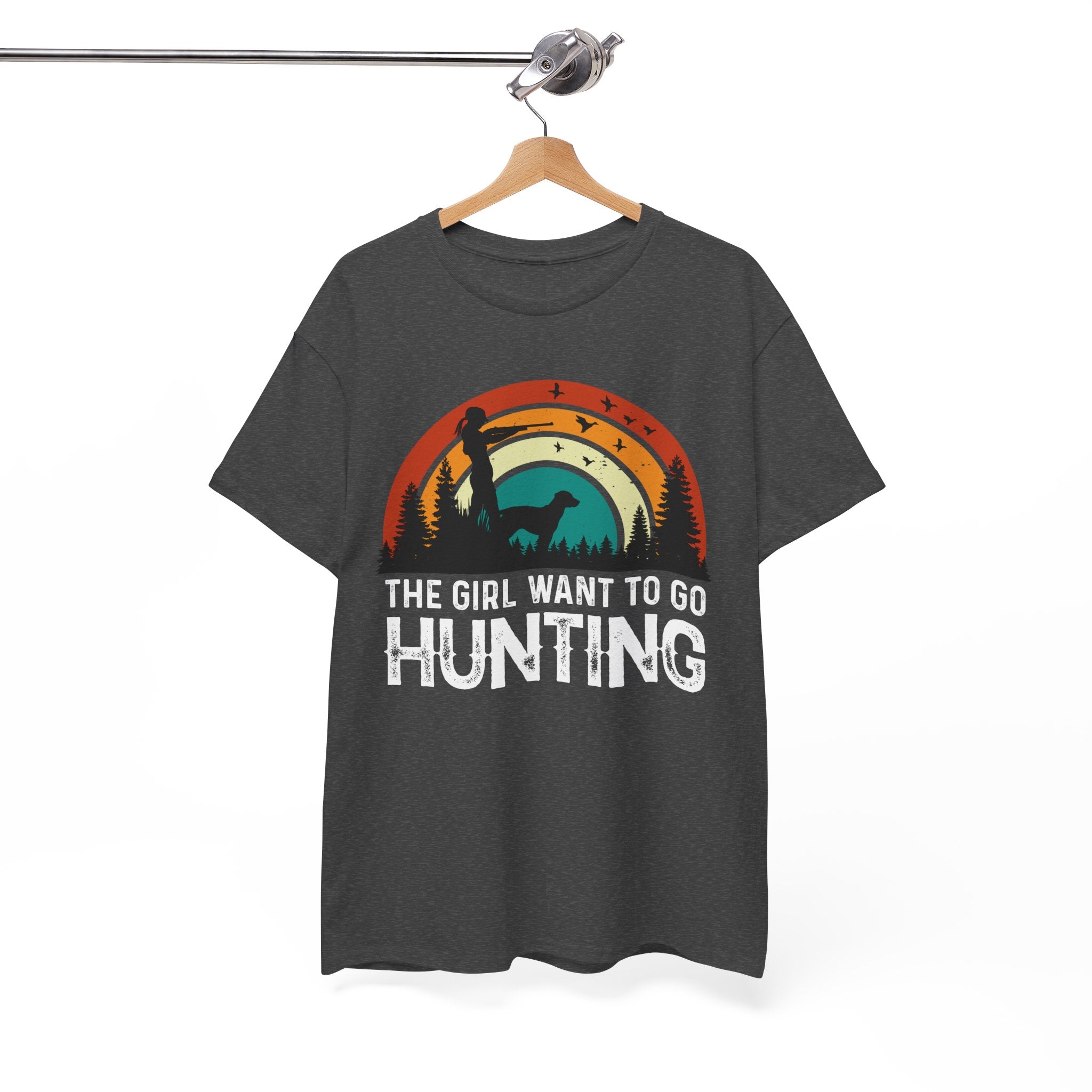 Retro Hunter Shirt – Birds & Pines | Gallory Hive