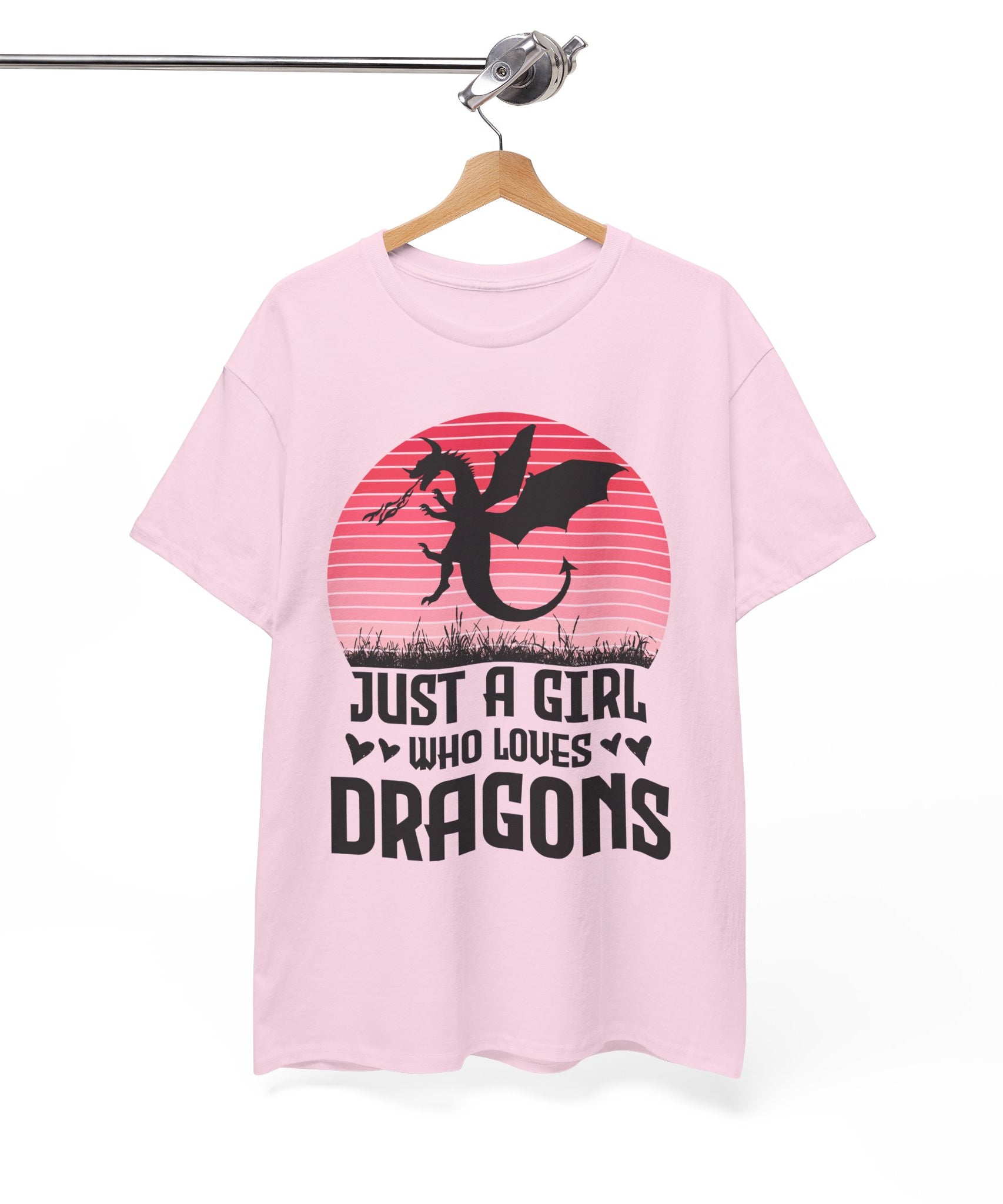 Retro Fire-Breathing Dragon Tee
