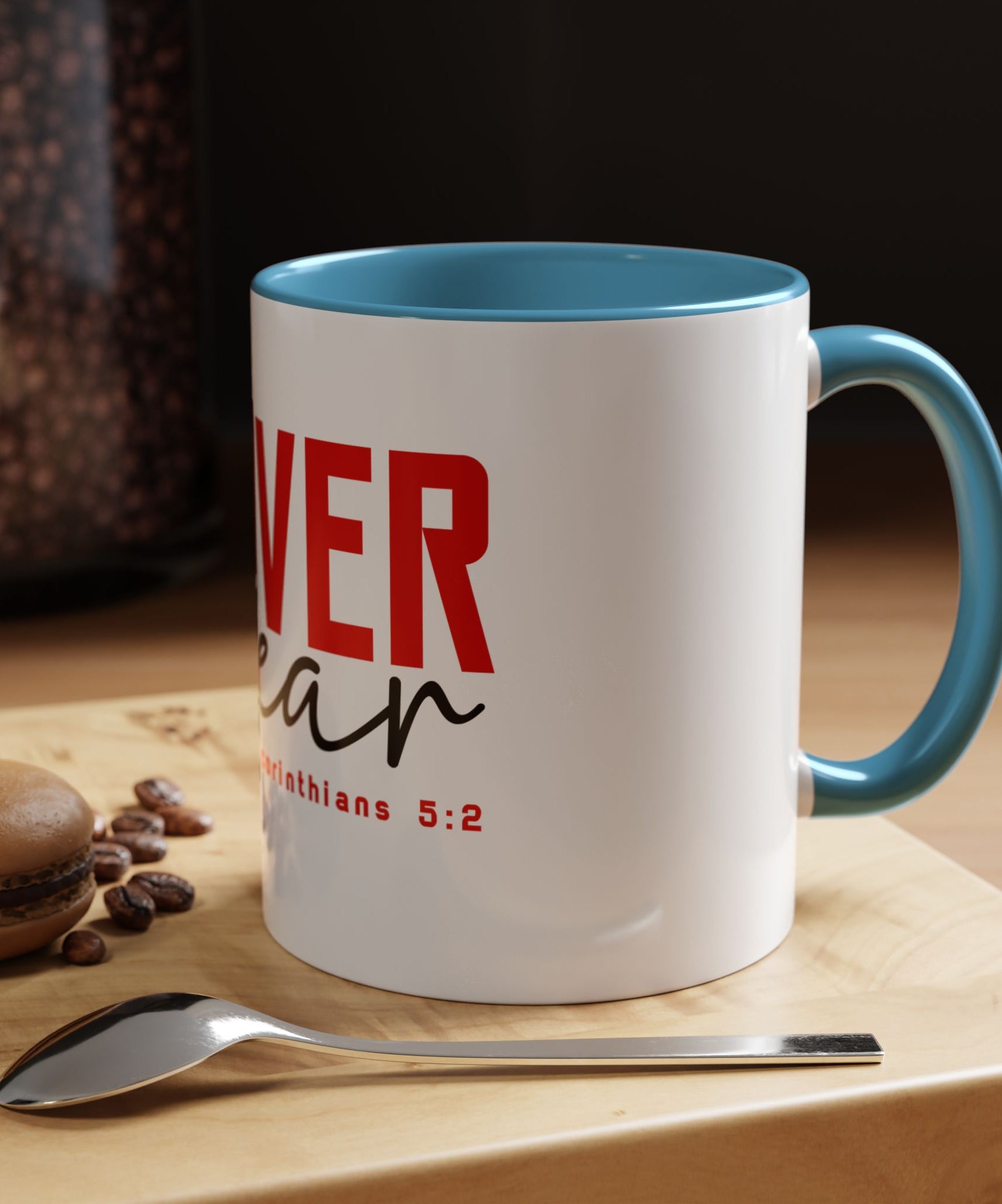 Faith Scripture Accent Coffee Mug | Gallory Hive