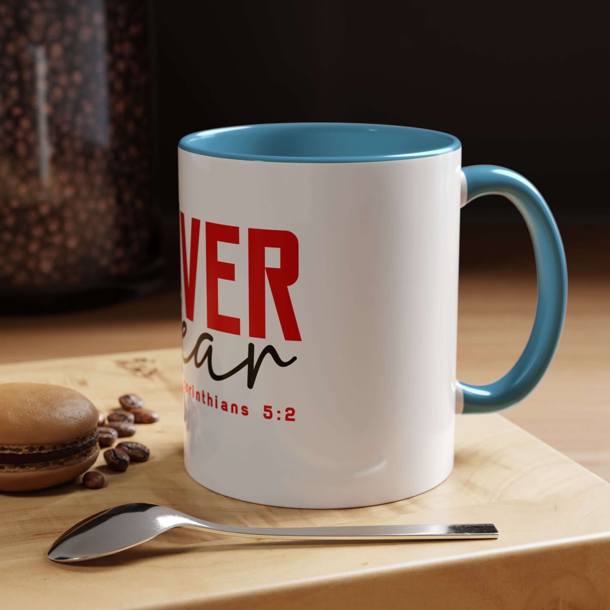 Faith Scripture Accent Coffee Mug | Gallory Hive