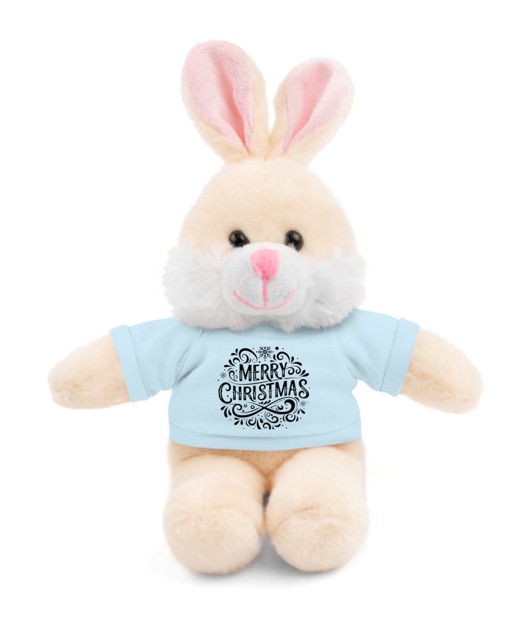 Festive Merry Christmas Stuffed Bunny | Gallory Hive