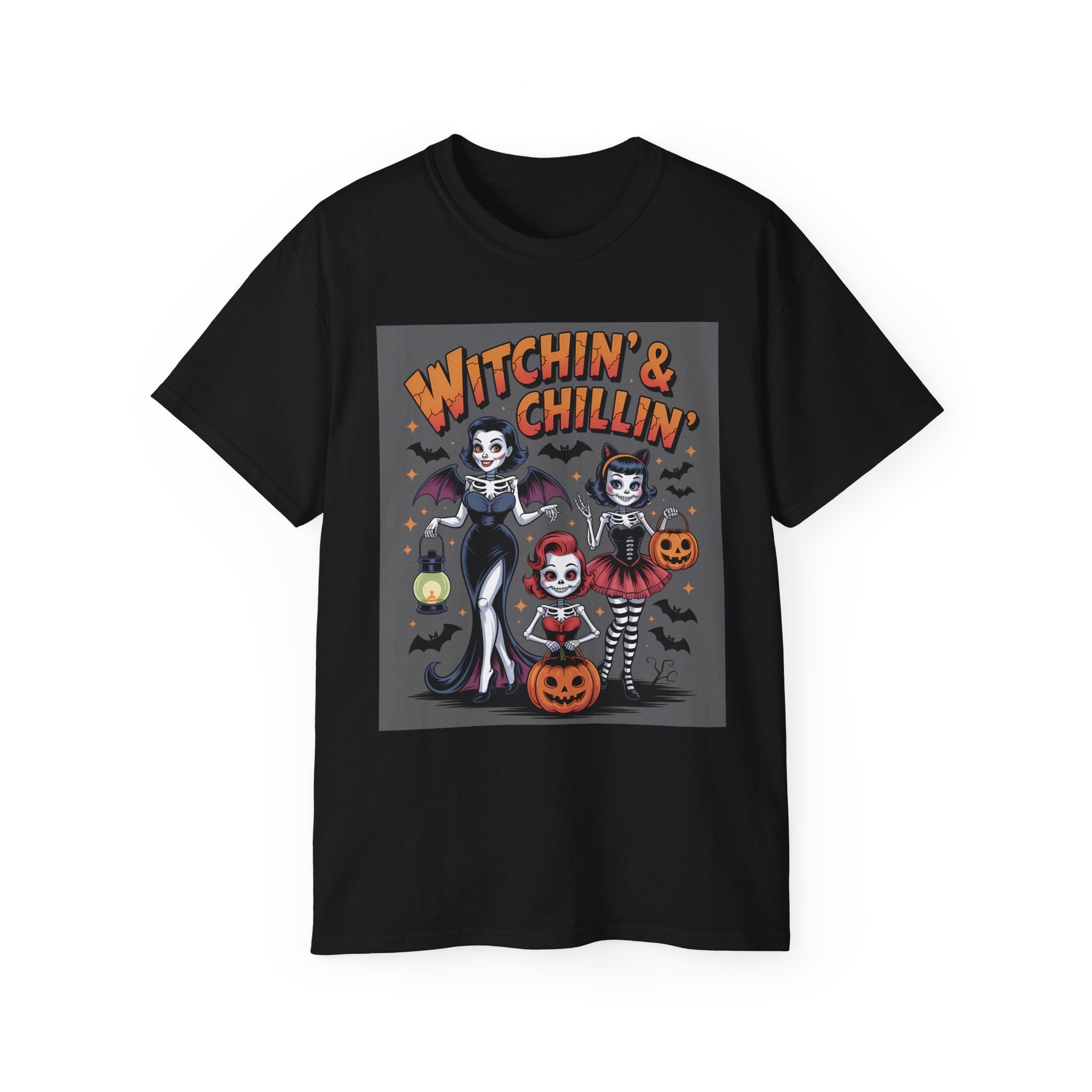 Retro Spooky Girls Halloween Tee | Gallory Hive