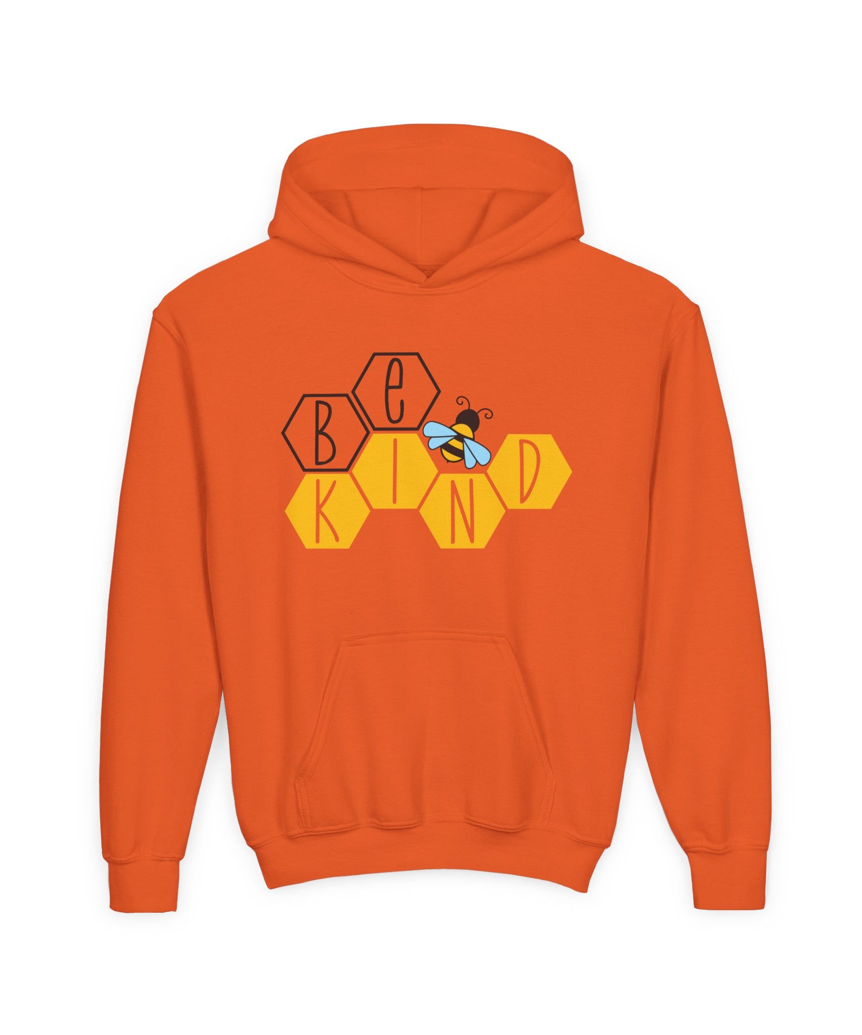 Unisex Kids Hoodie – Bee Kind & Cozy | Gallory Hive
