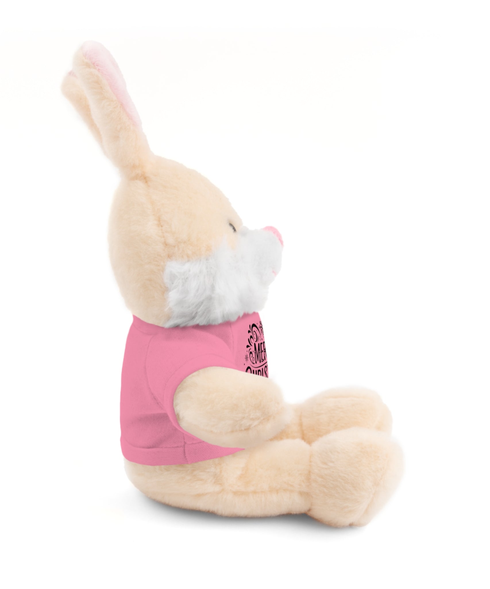Festive Merry Christmas Stuffed Bunny | Gallory Hive