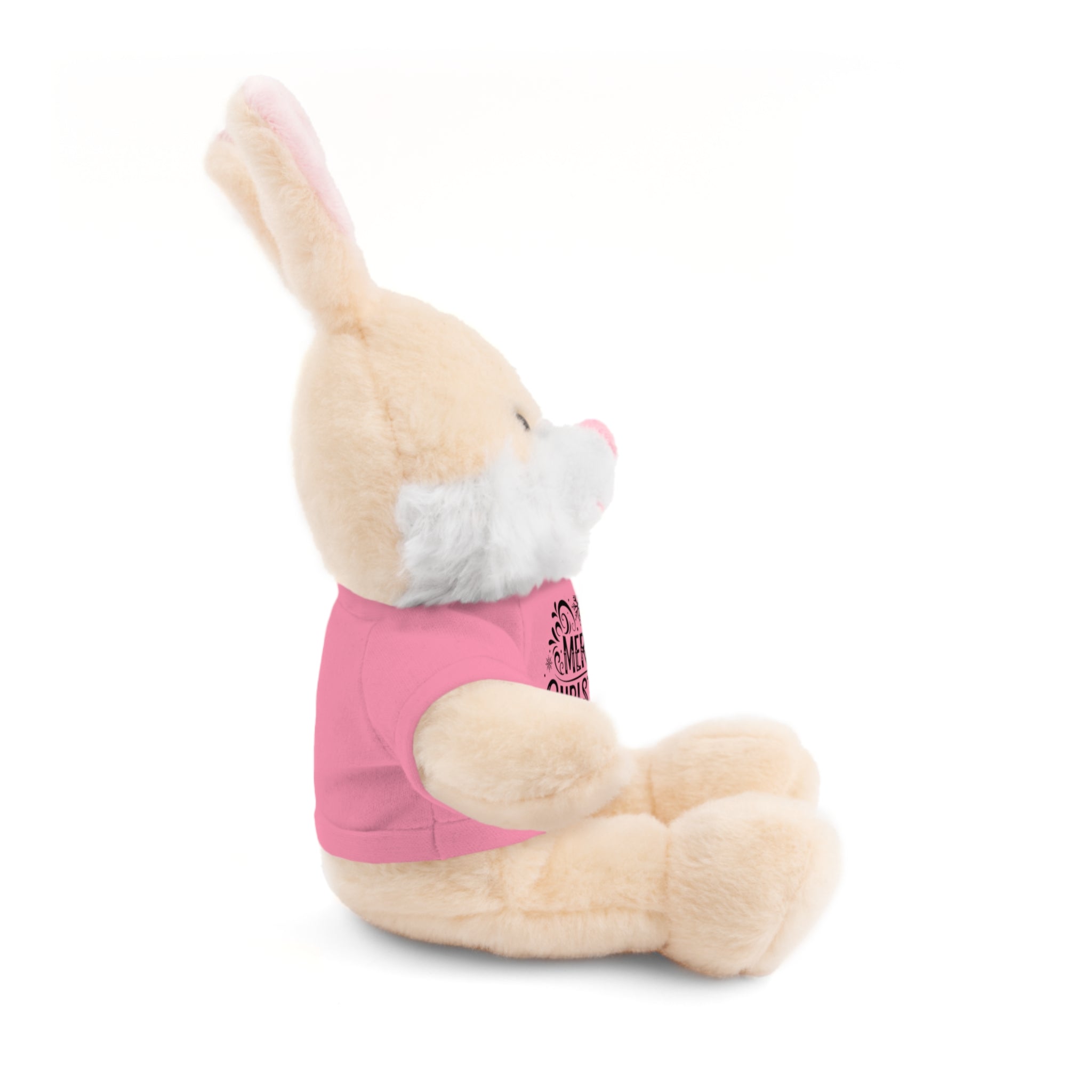 Festive Merry Christmas Stuffed Bunny | Gallory Hive