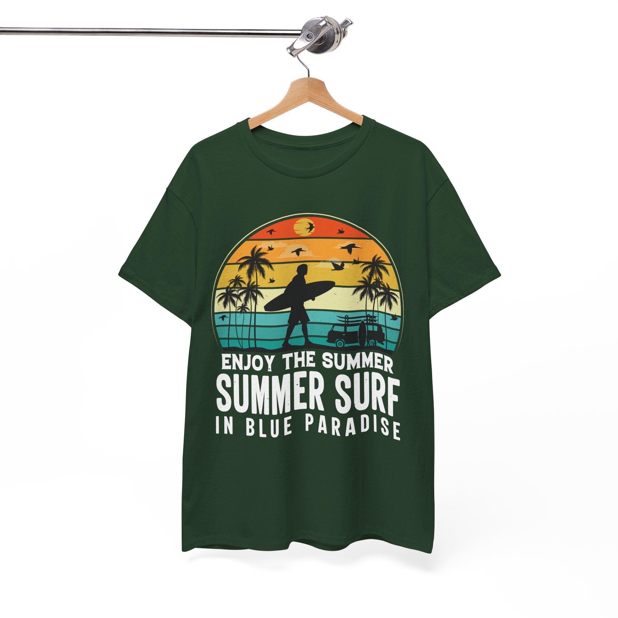 Summer Surf Van Sunset Shirt | Gallory Hive