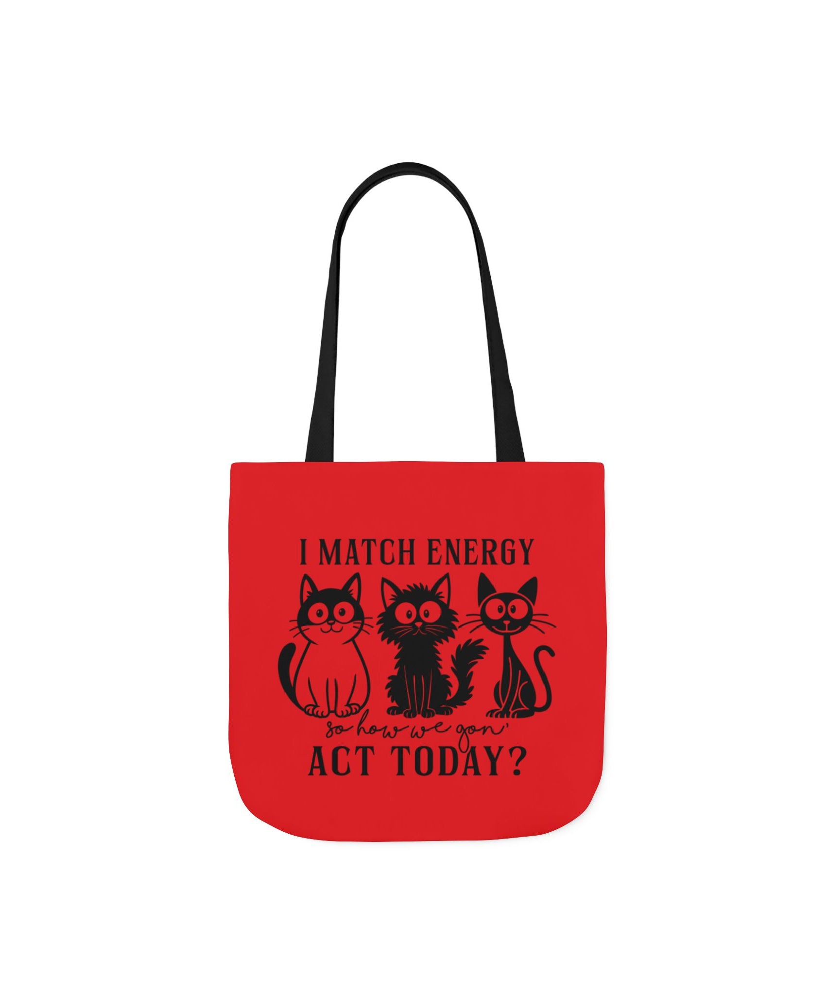 Cute Red Canvas Tote – Reusable Bag | Gallory Hive