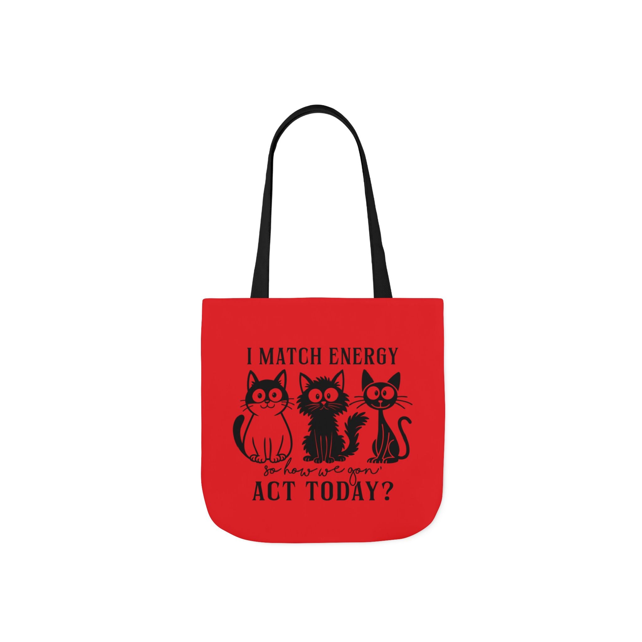 Cute Red Canvas Tote – Reusable Bag | Gallory Hive