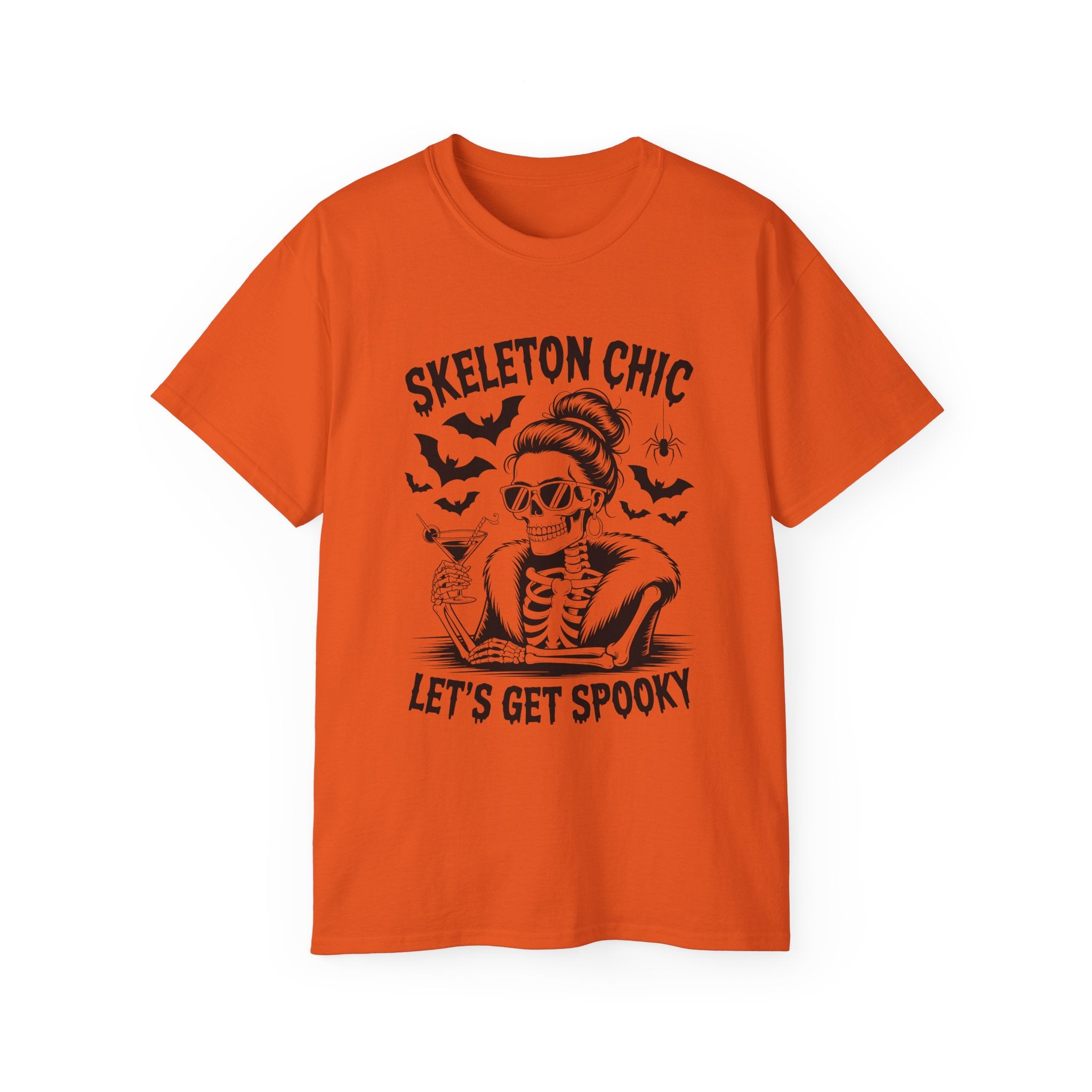 Vintage Rock Skeleton Halloween Shirt