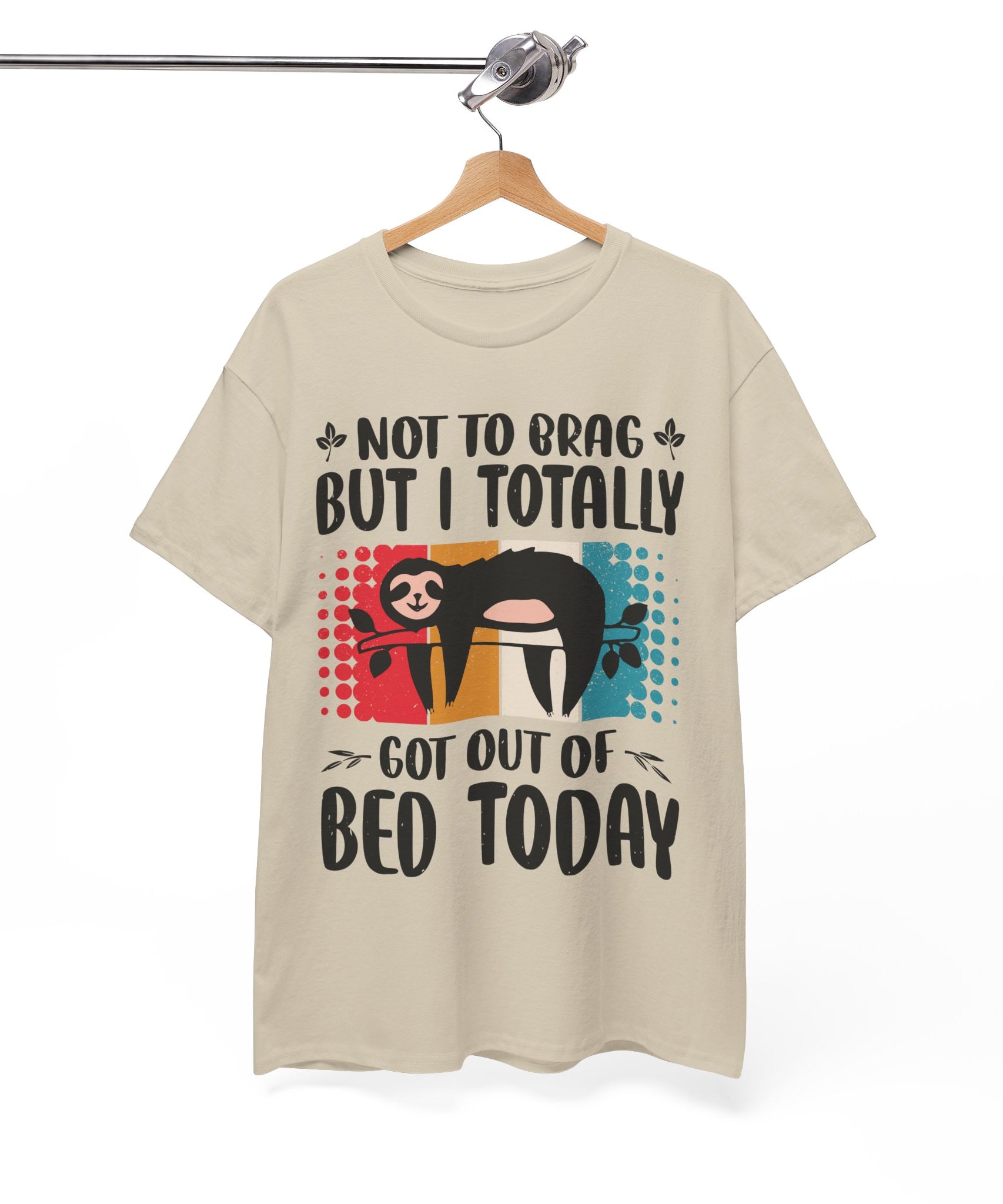 Vintage Got Out of Bed Sloth T-Shirt | Gallory Hive