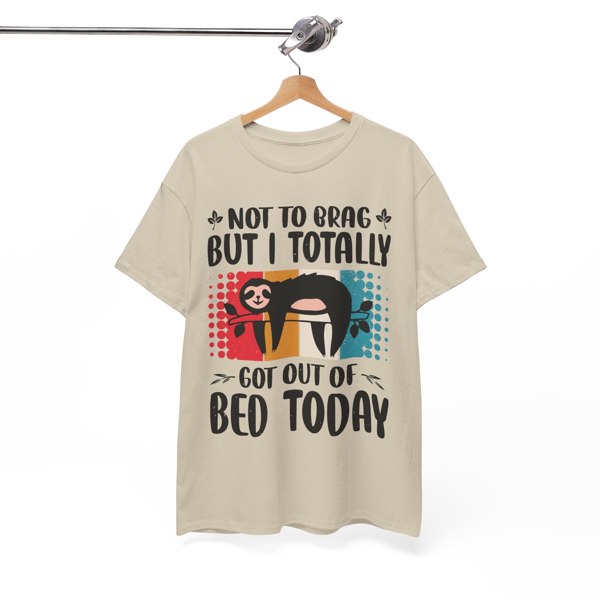 Vintage Got Out of Bed Sloth T-Shirt | Gallory Hive