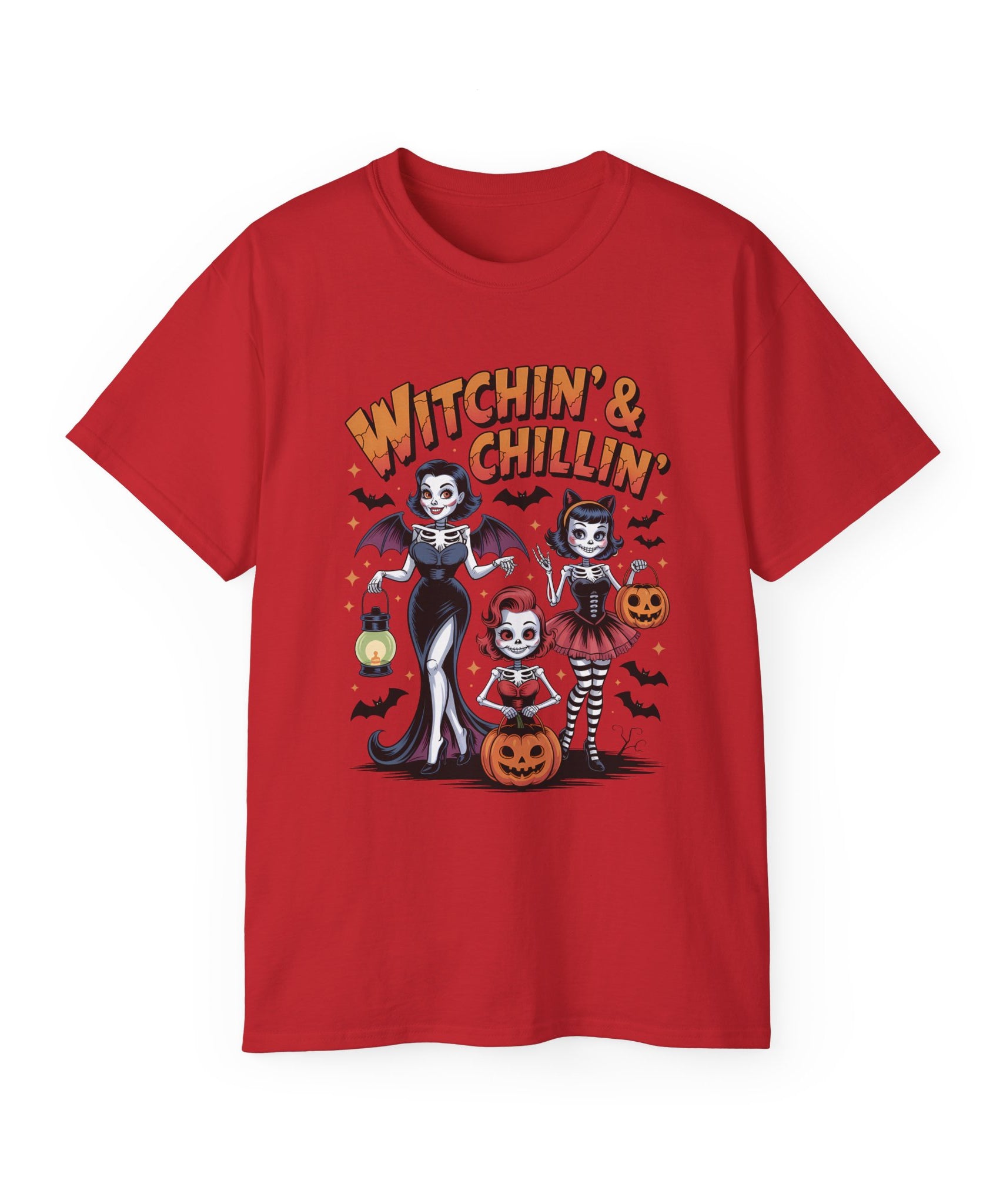 Retro Spooky Girls Halloween Tee | Gallory Hive