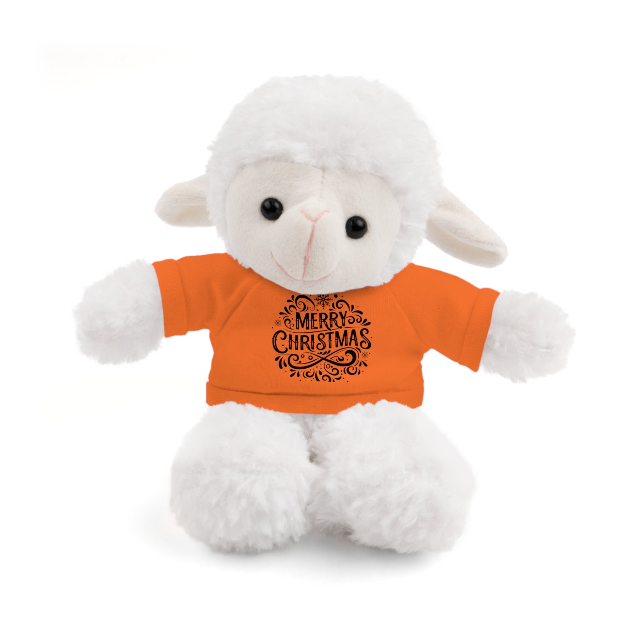 Festive Merry Christmas Stuffed Sheep | Gallory Hive