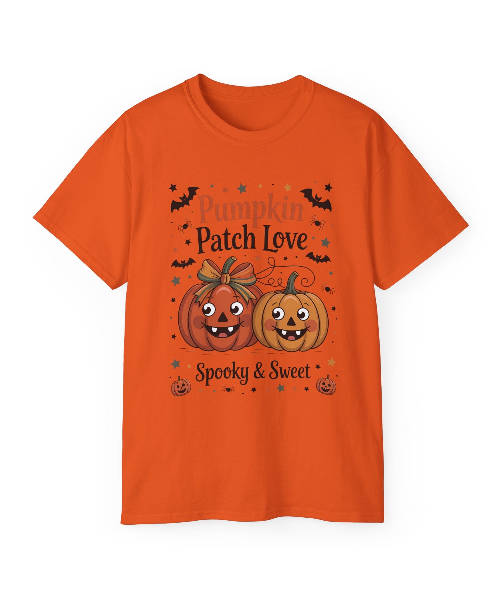 Halloween Pumpkin Couple Shirt