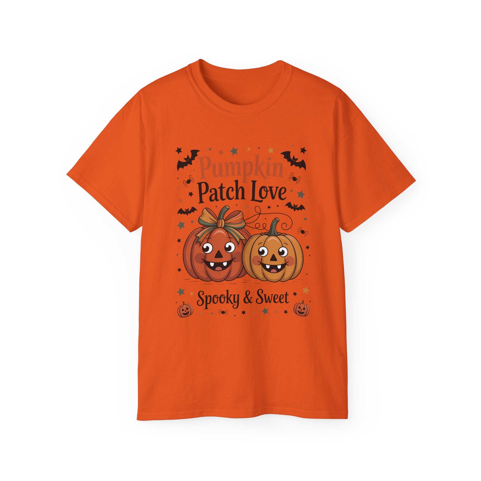 Halloween Pumpkin Couple Shirt