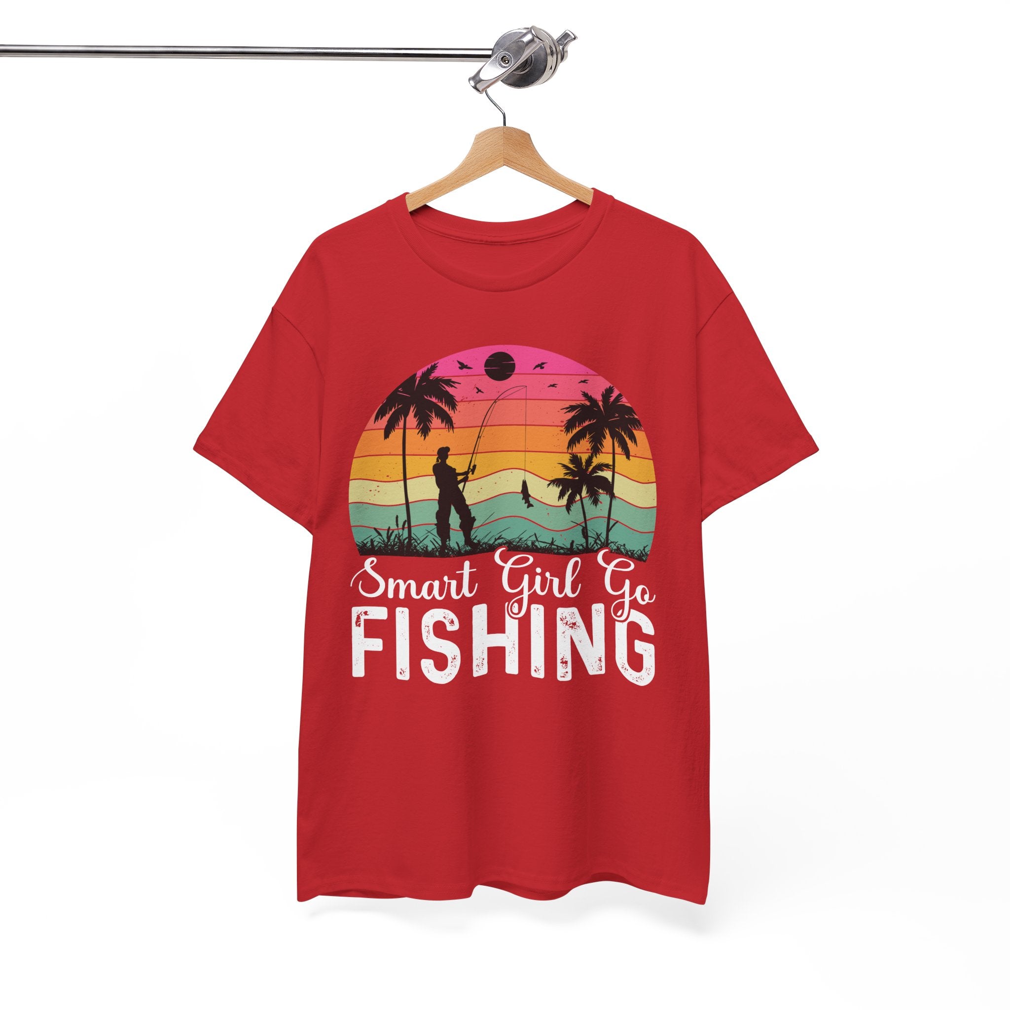 Retro Fisherwoman Graphic Shirt | Gallory Hive