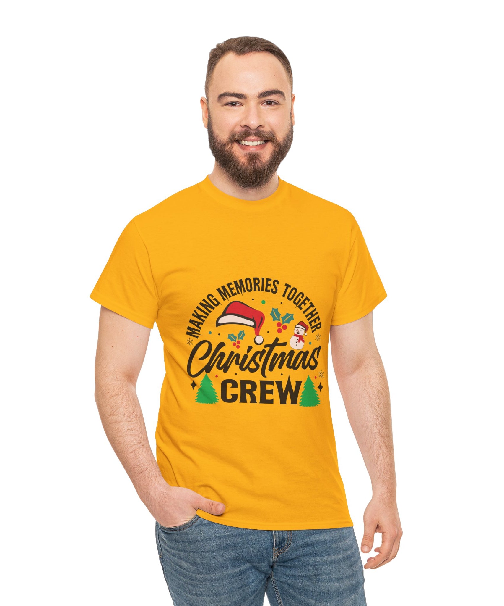 Santa Hat Snowman Xmas Trees Cute Tee | Gallory Hive