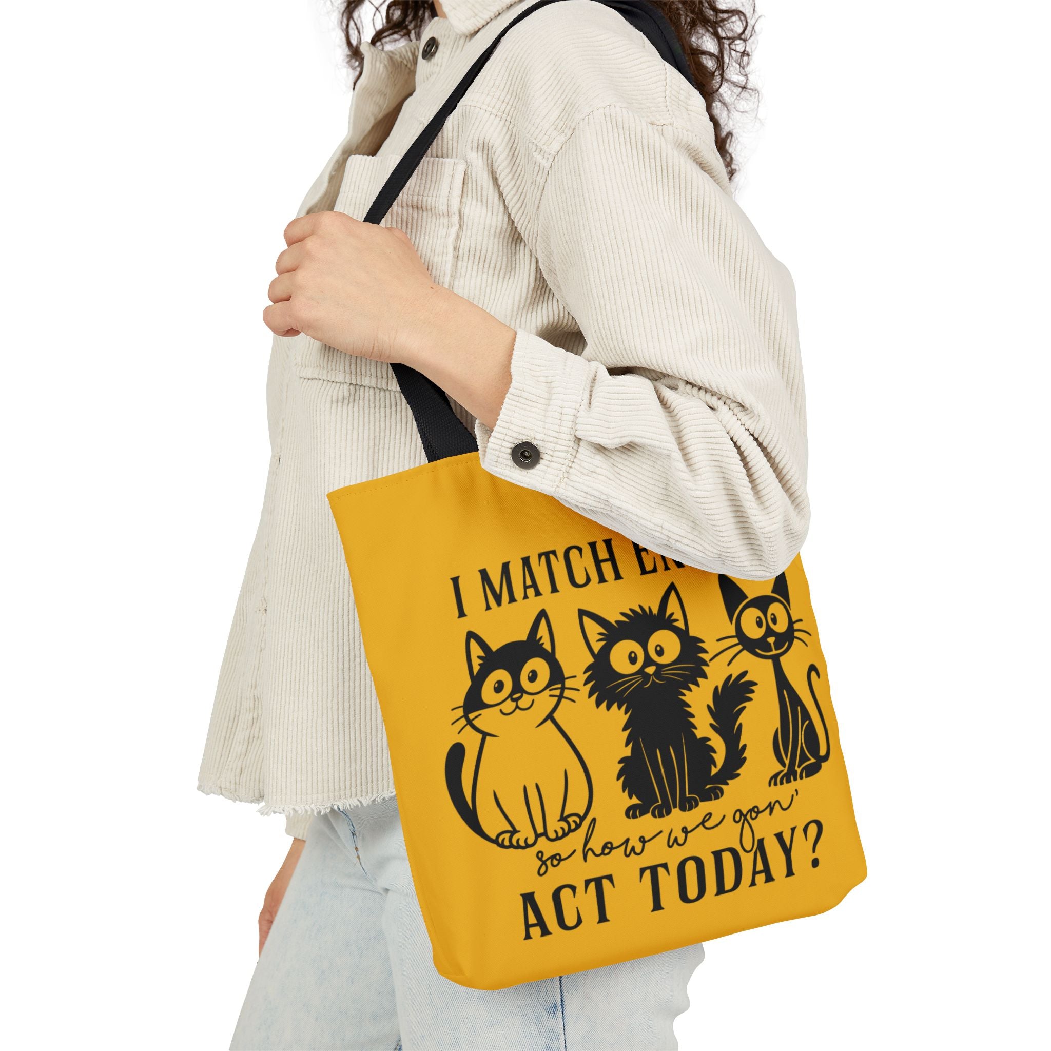 Cute Yellow Canvas Tote – Reusable Bag | Gallory Hive