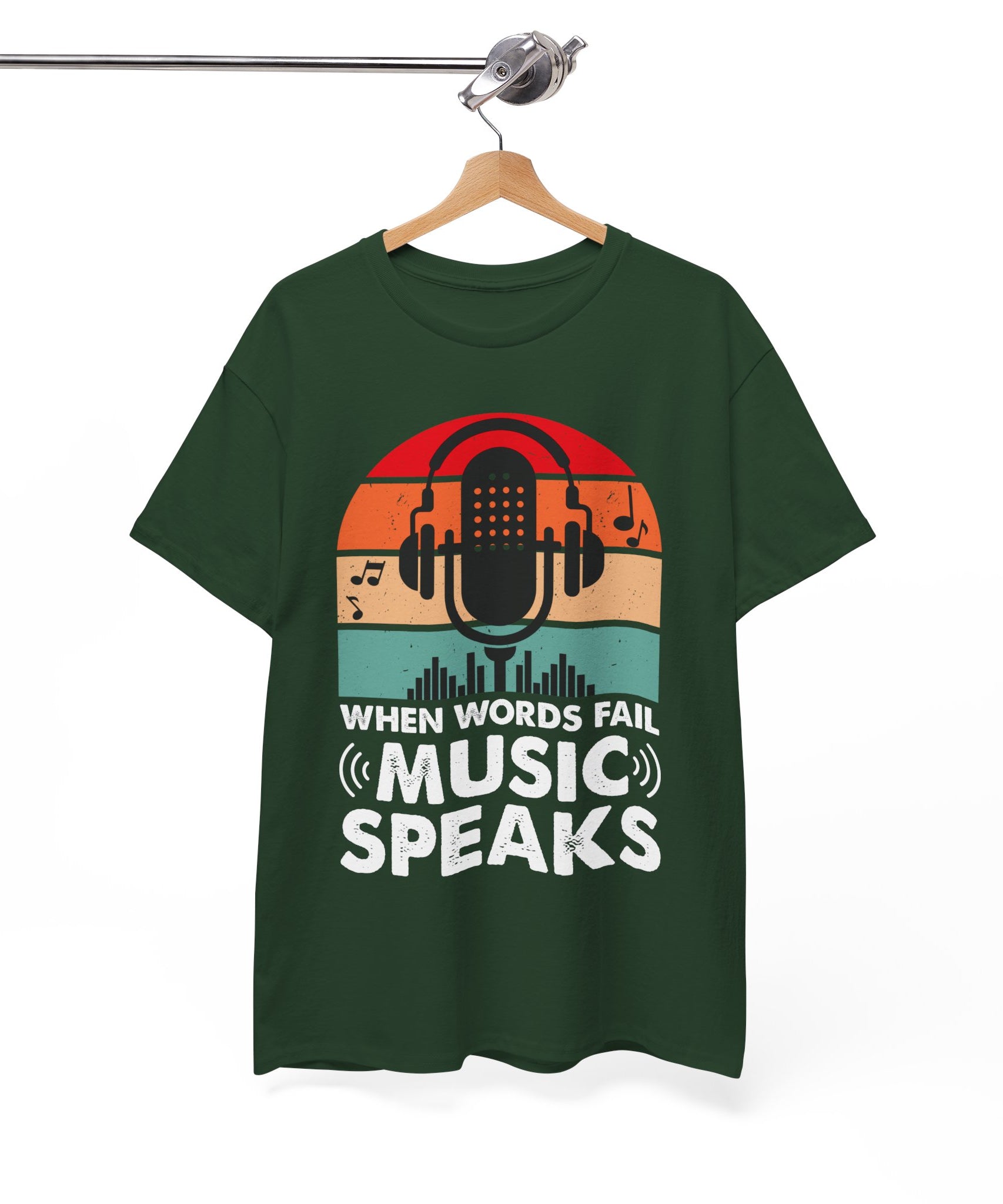 Vintage Audio Tee – Music Lover Style