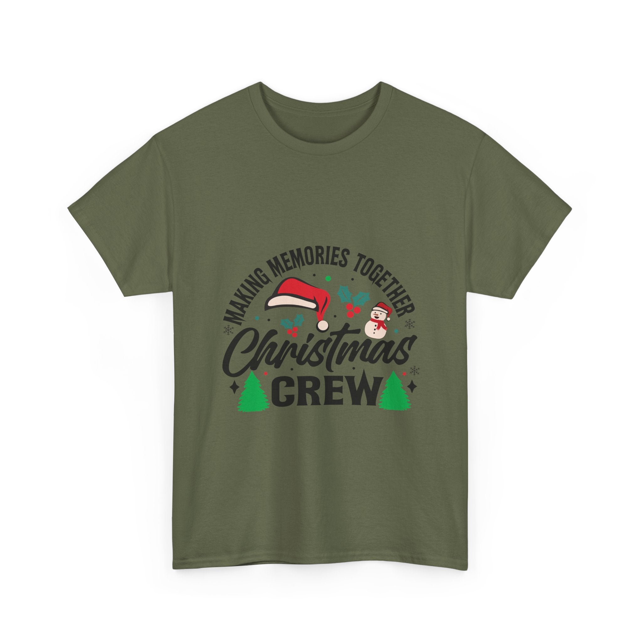 Santa Hat Snowman Xmas Trees Cute Tee | Gallory Hive