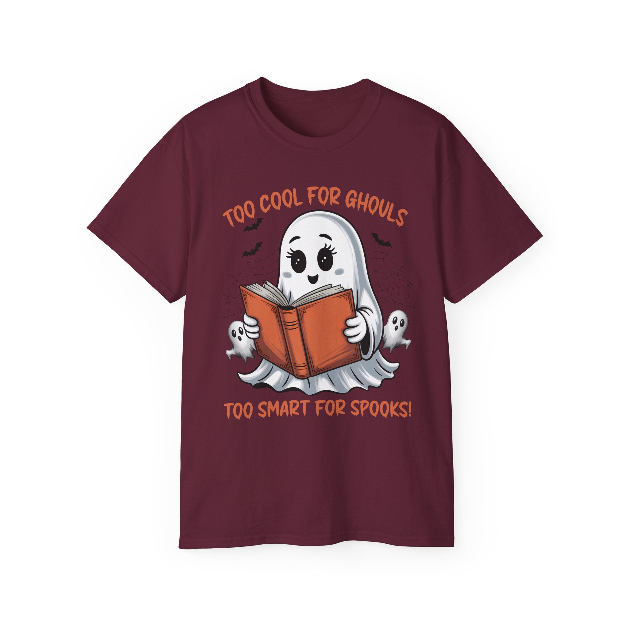 Cute Ghost Book T-Shirt Halloween | Gallory Hive