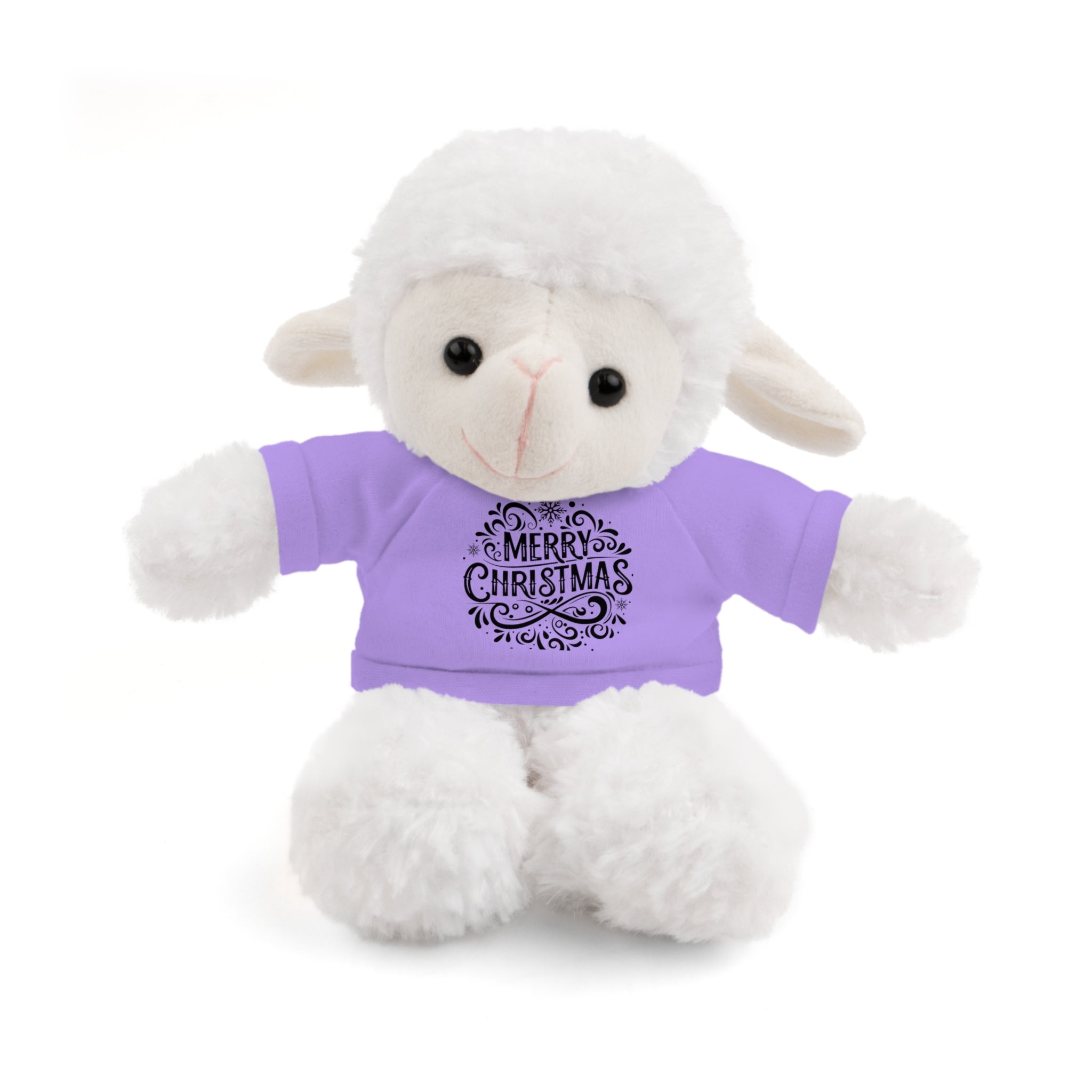 Festive Merry Christmas Stuffed Sheep | Gallory Hive