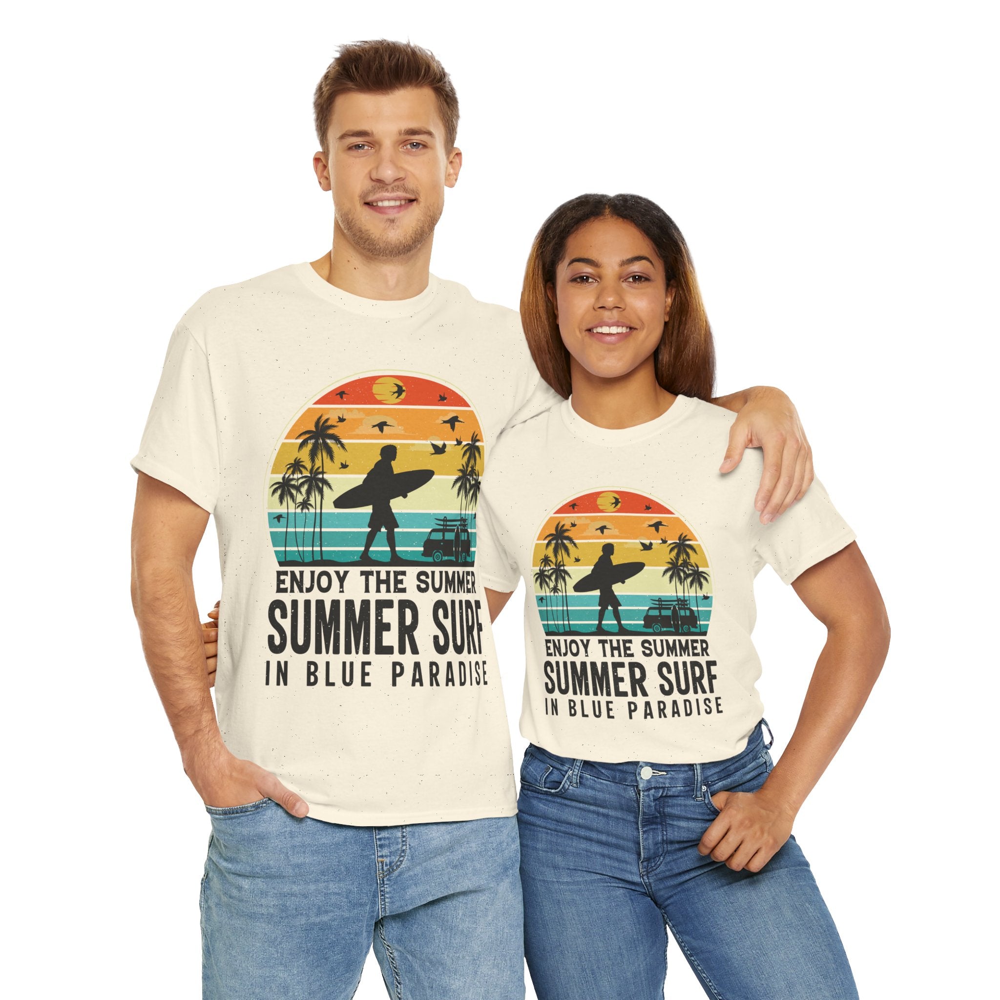 Summer Surf Van Sunset Shirt