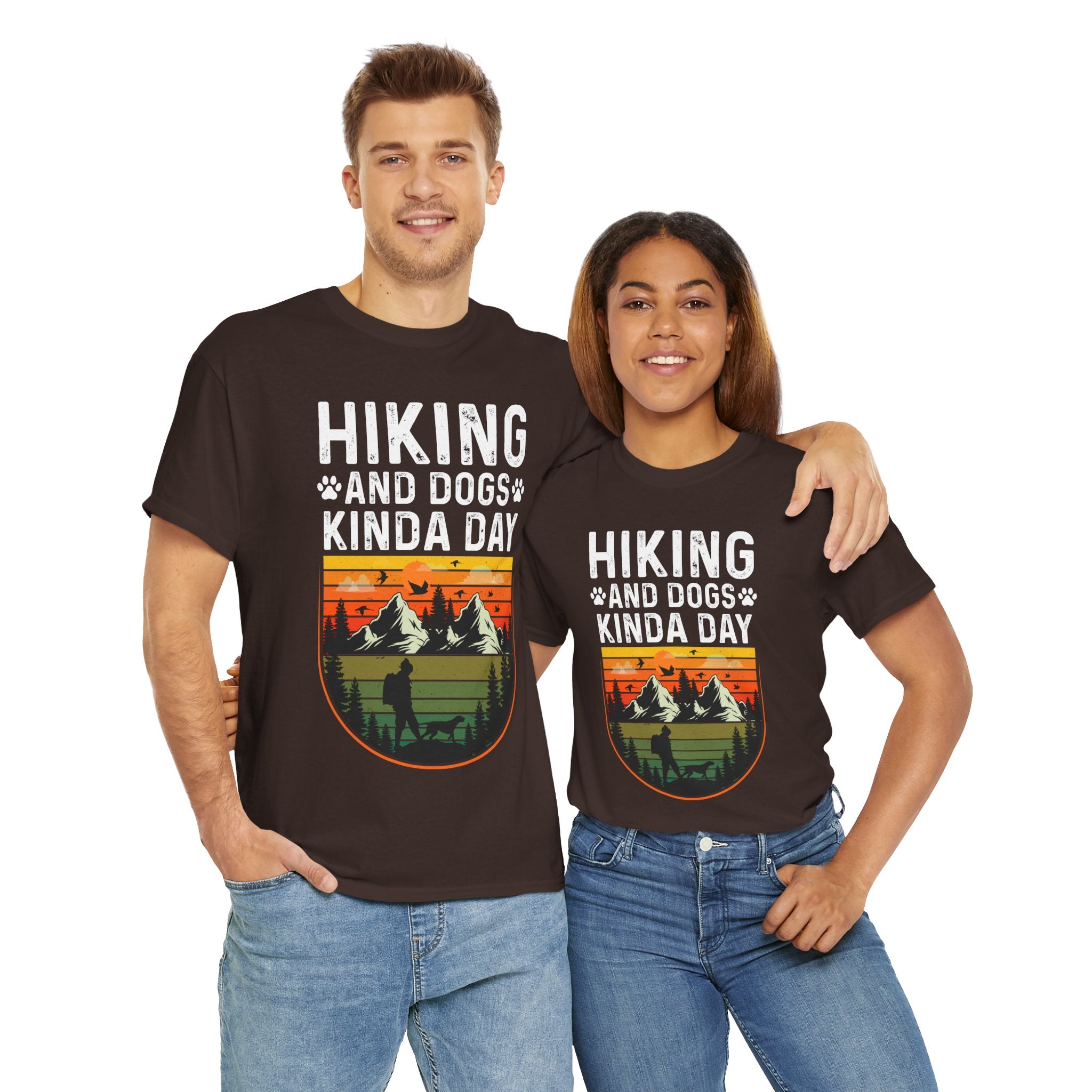 Hiking Buddy Sunset Graphic Tee