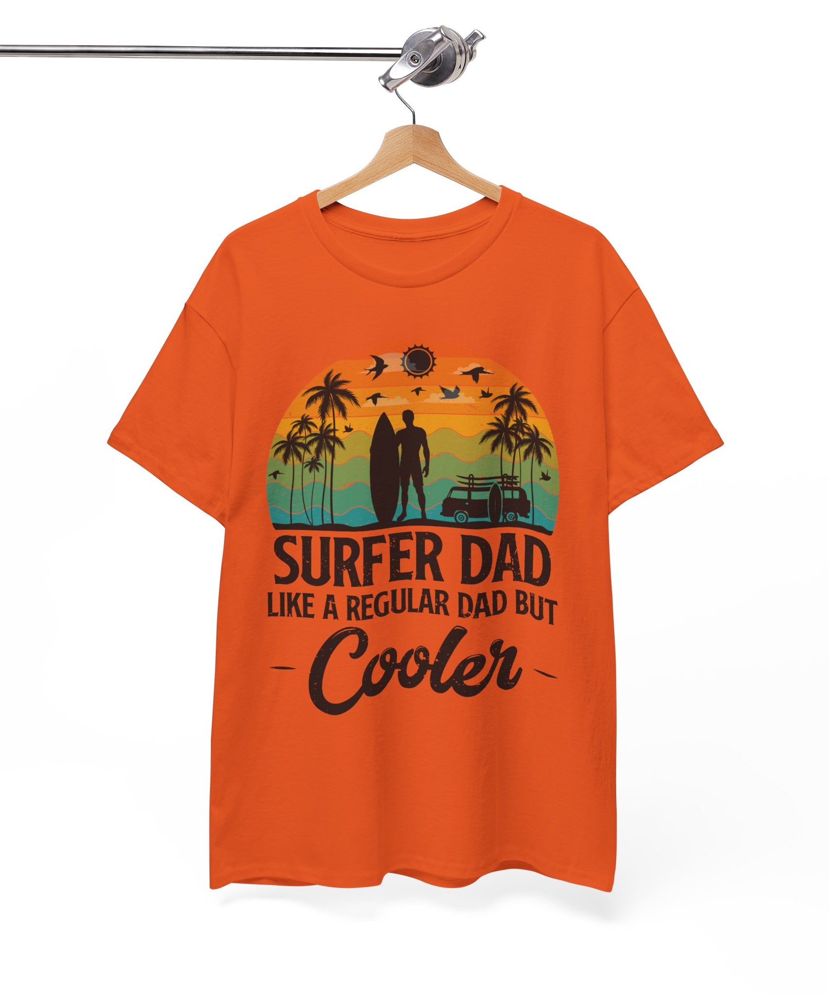 Vintage Surf Van & Palm Tree T-Shirt | Gallory Hive