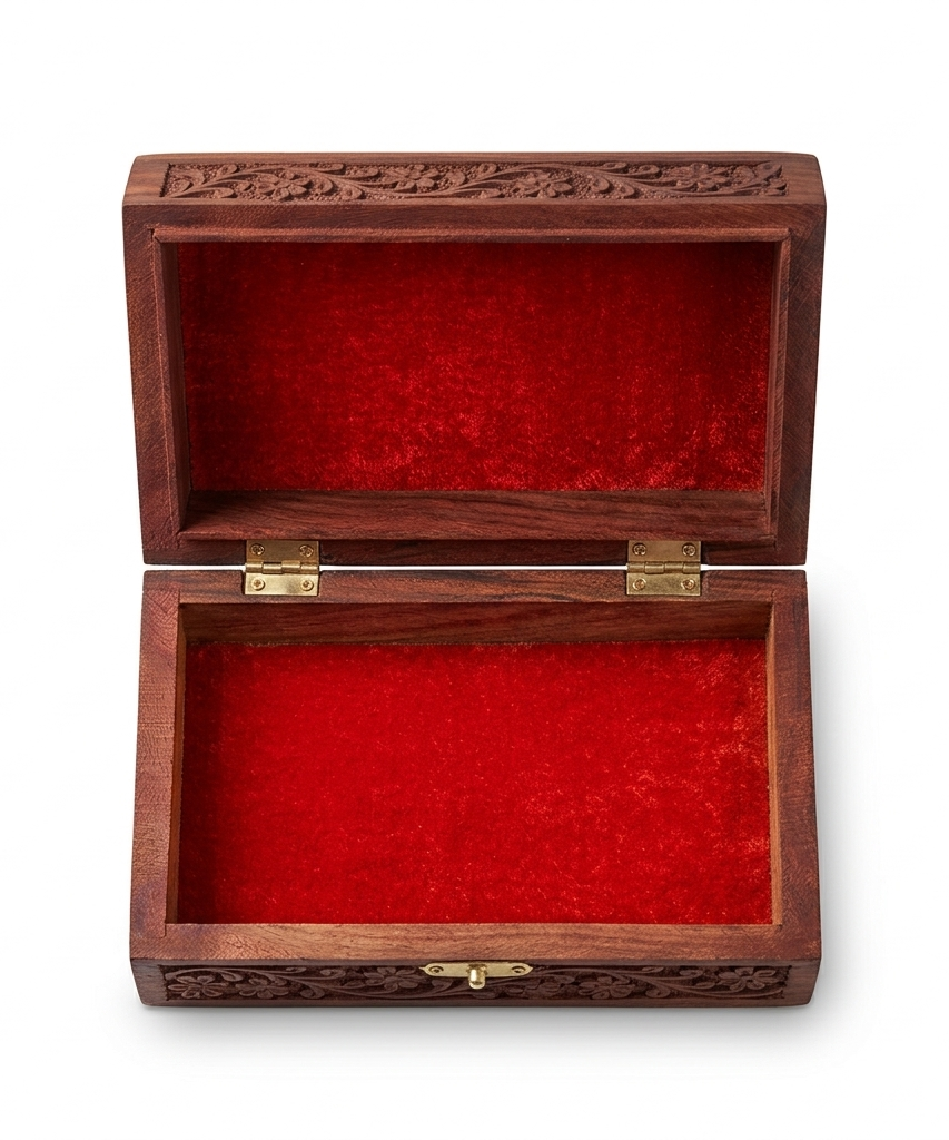 Handcrafted Wooden Jewellery Box | Gallory Hive