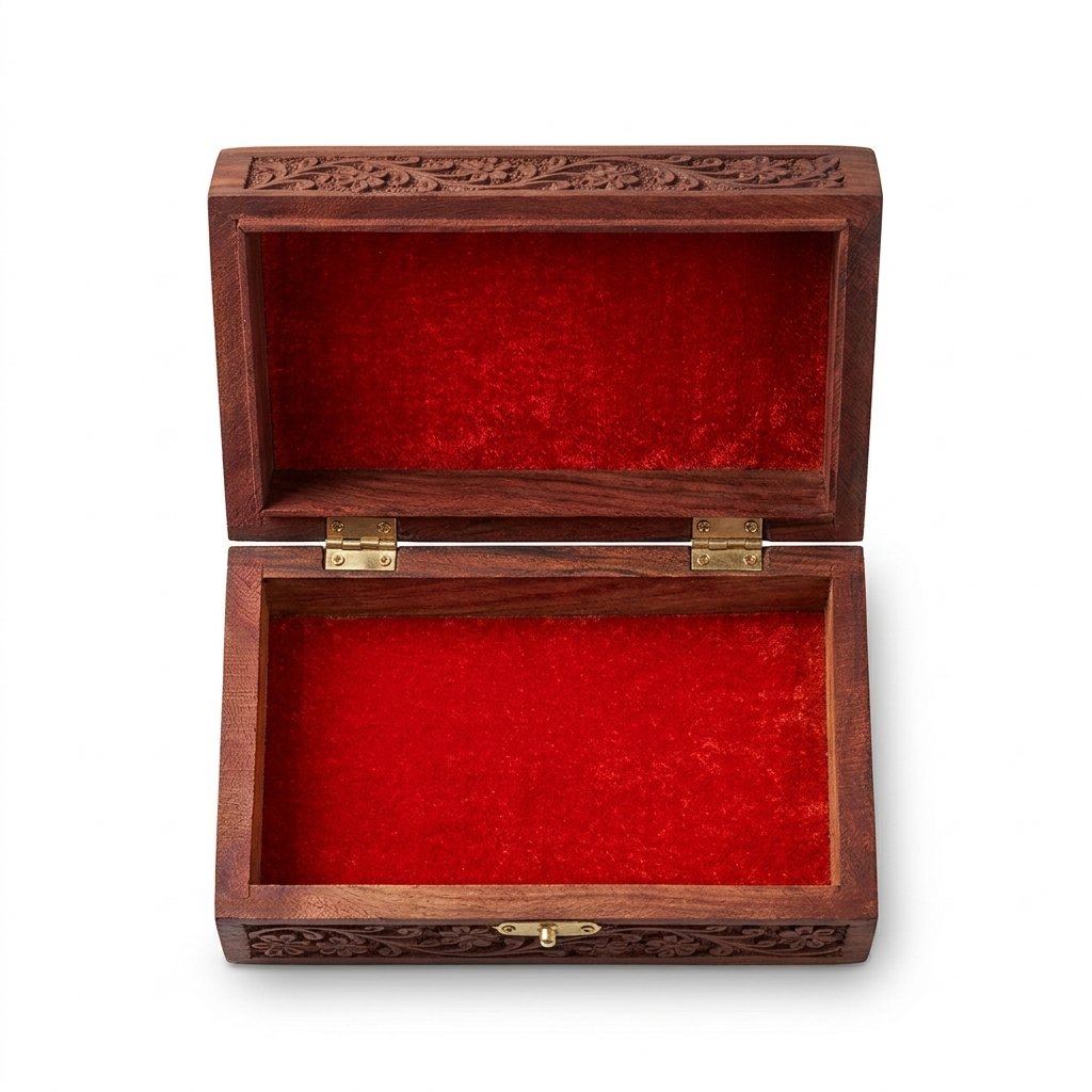 Handcrafted Wooden Jewellery Box | Gallory Hive