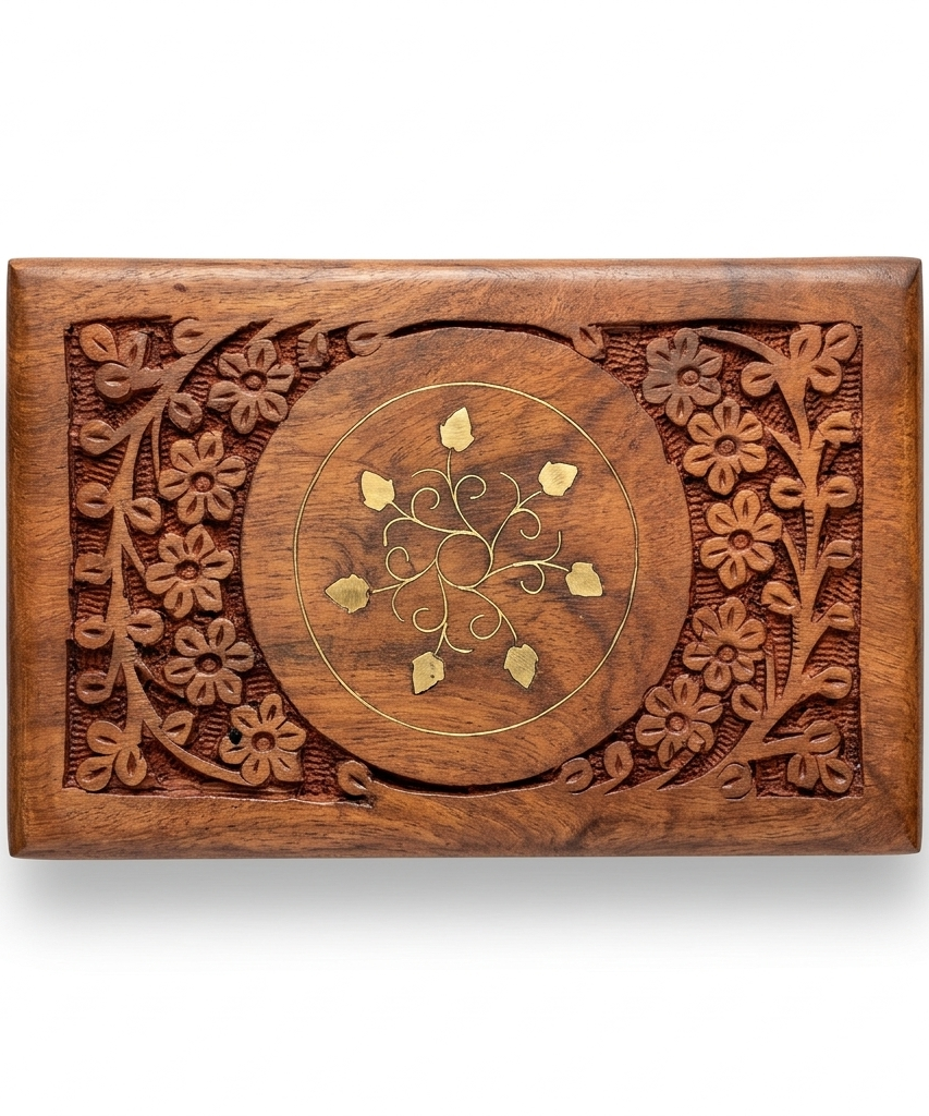 Handcrafted Wooden Jewellery Box | Gallory Hive
