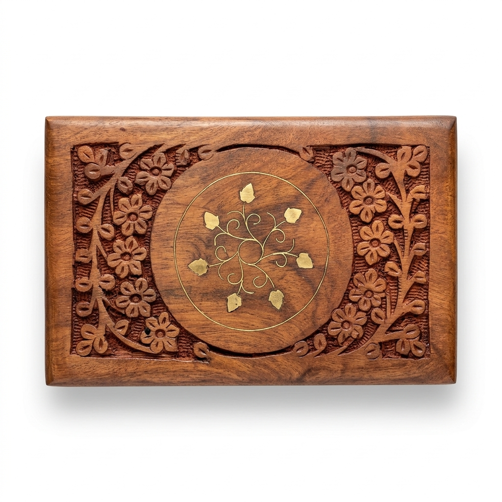 Handcrafted Wooden Jewellery Box | Gallory Hive