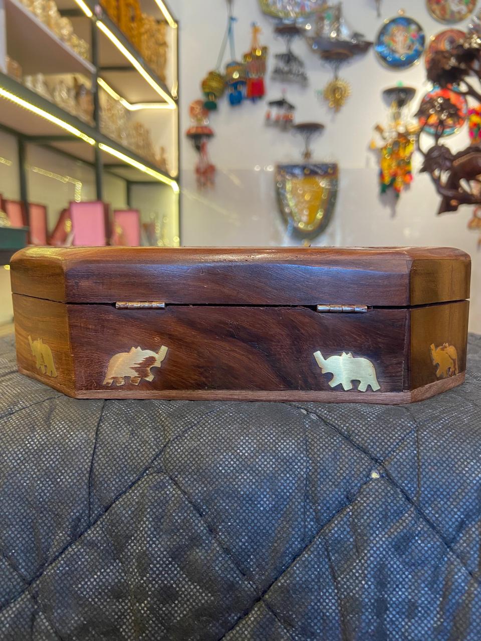Handcrafted Wooden Jewellery Box | Gallory Hive
