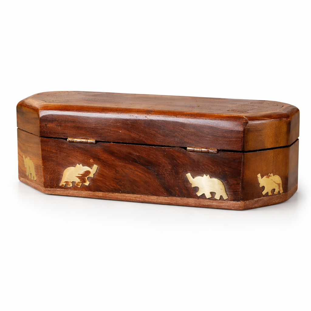 Handcrafted Wooden Jewellery Box | Gallory Hive