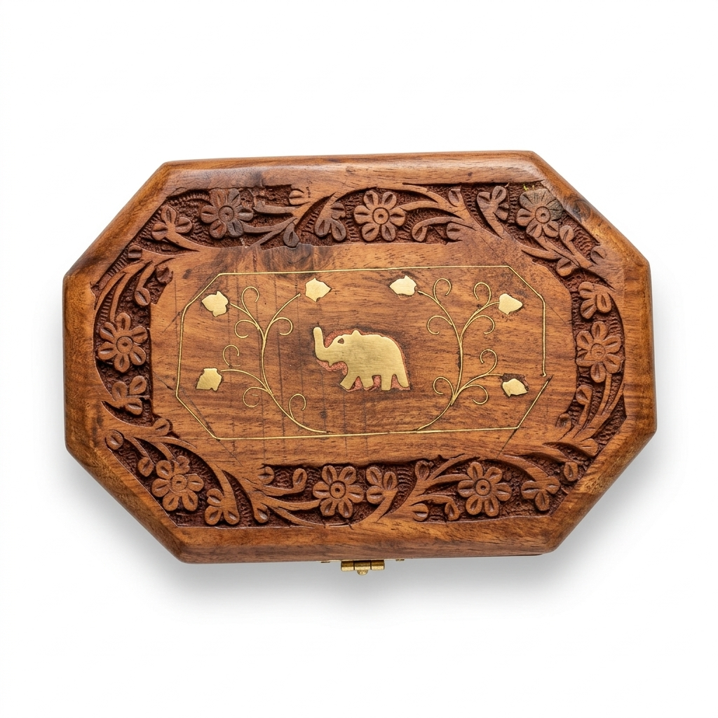 Handcrafted Wooden Jewellery Box | Gallory Hive