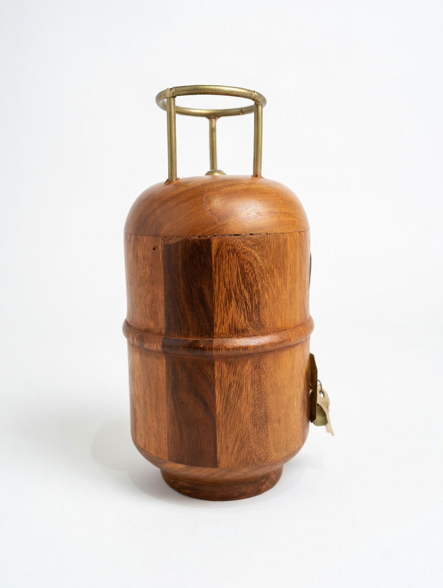 Handcrafted Wooden Money Box Coin Bank | Gallory Hive