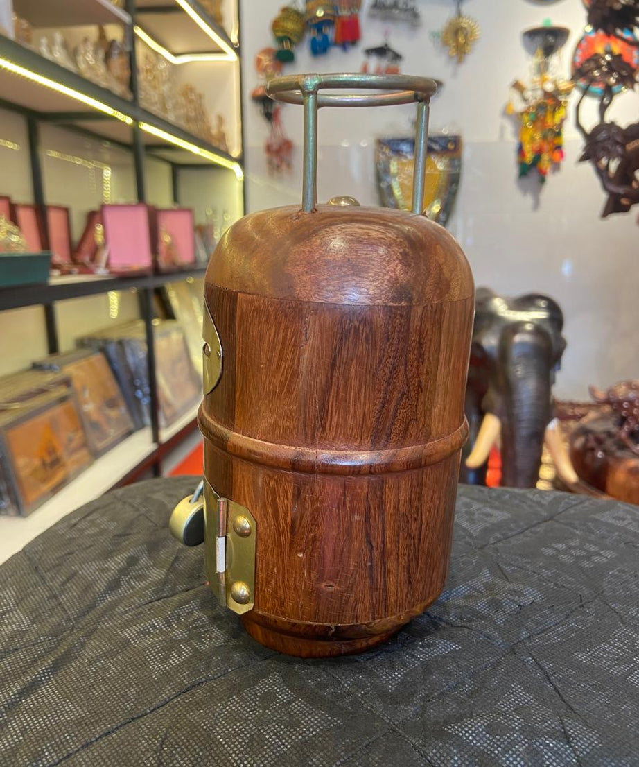 Handcrafted Wooden Money Box Coin Bank | Gallory Hive