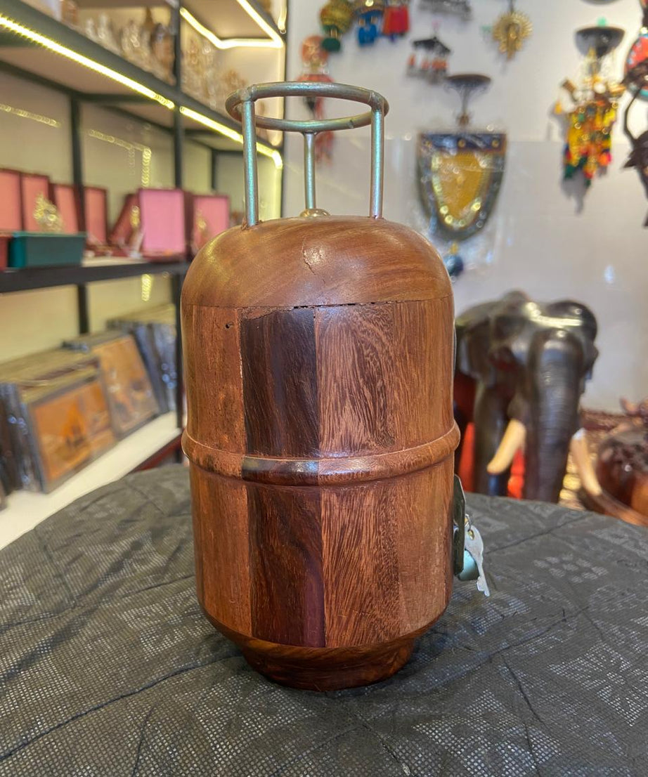Handcrafted Wooden Money Box Coin Bank | Gallory Hive