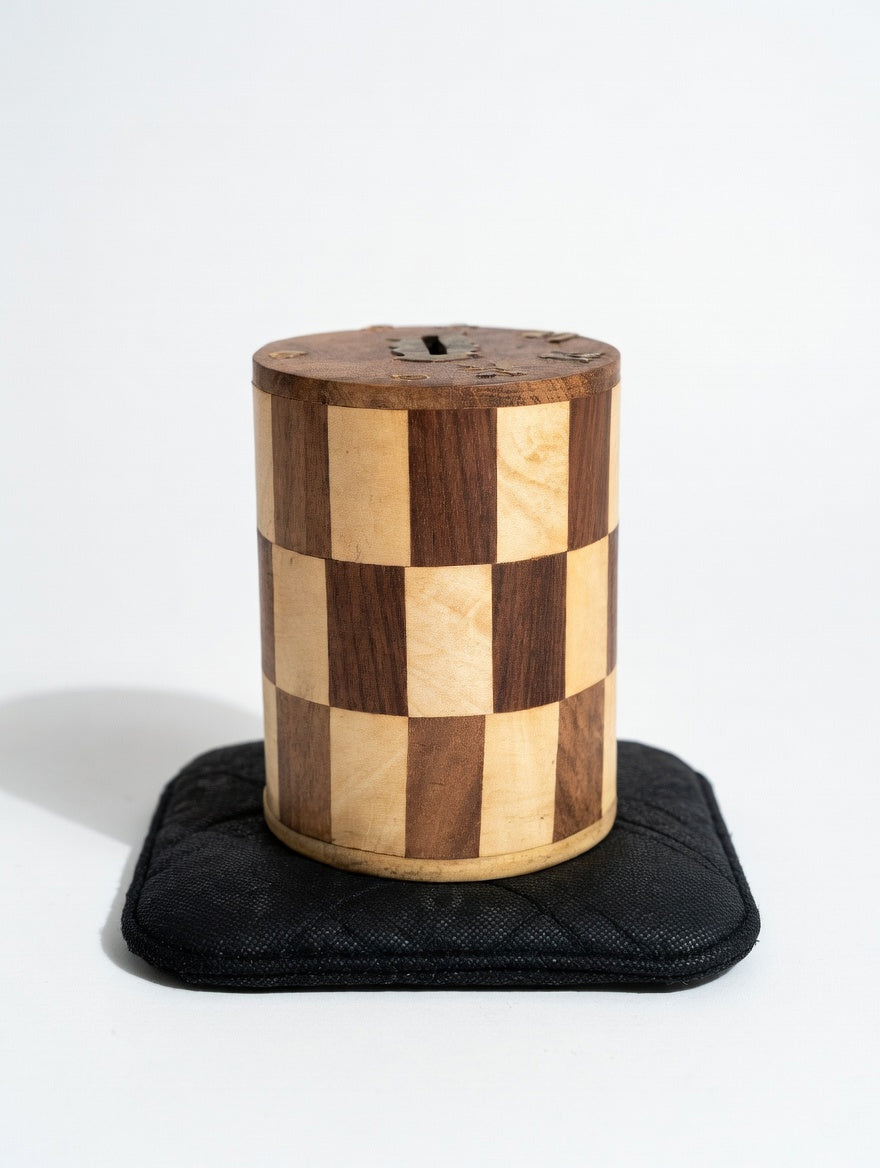 Handcrafted Wooden Money Box Coin Bank | Gallory Hive