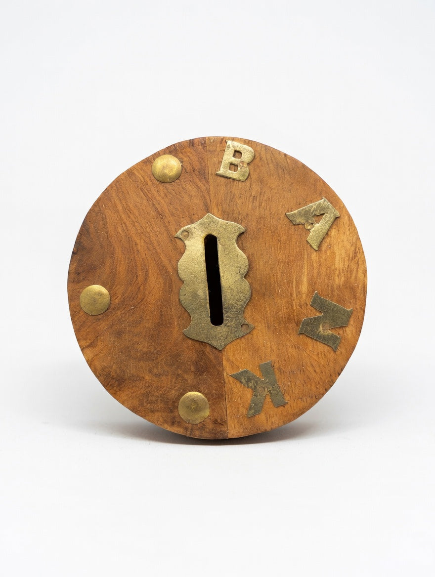 Handcrafted Wooden Money Box Coin Bank | Gallory Hive
